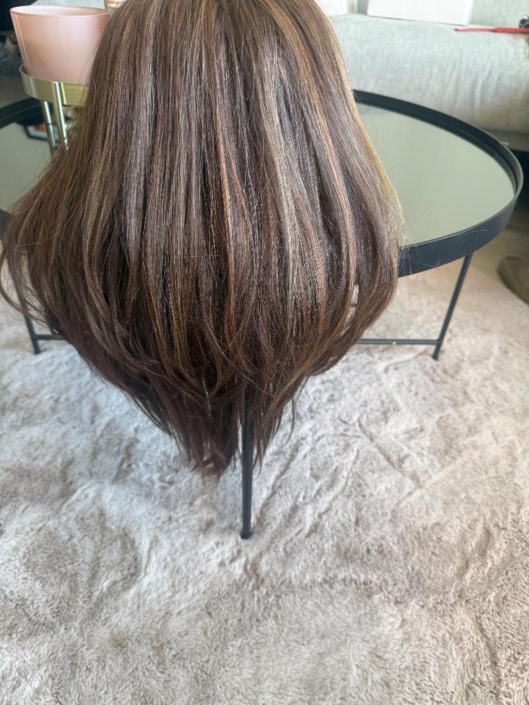 Pruik van echt haar, Sieraden, Tassen en Uiterlijk, Uiterlijk | Haarverzorging, Ophalen, Zo goed als nieuw, Pruik of Haarverlenging