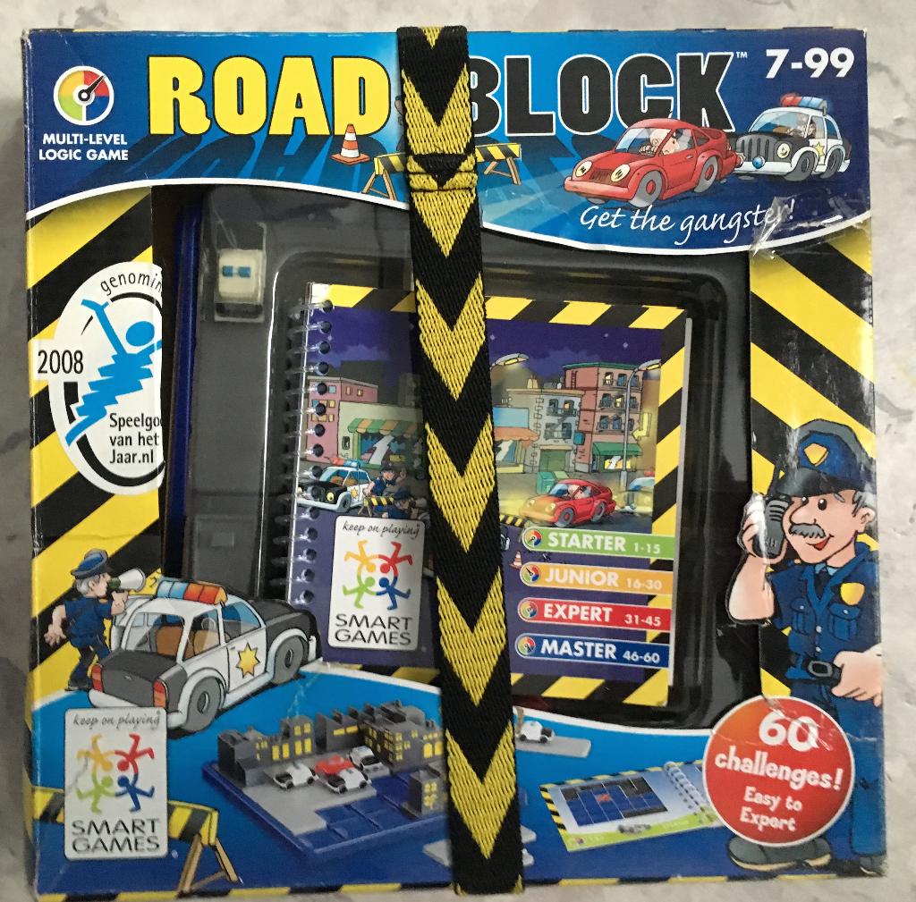Road Block, in goede staat, Een of twee spelers, Ophalen of Verzenden, Gebruikt, Smart Games