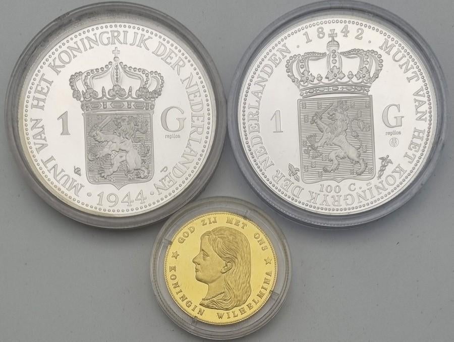 1000. Collectie zilveren munten, 2001, Ophalen of Verzenden, Zilver
