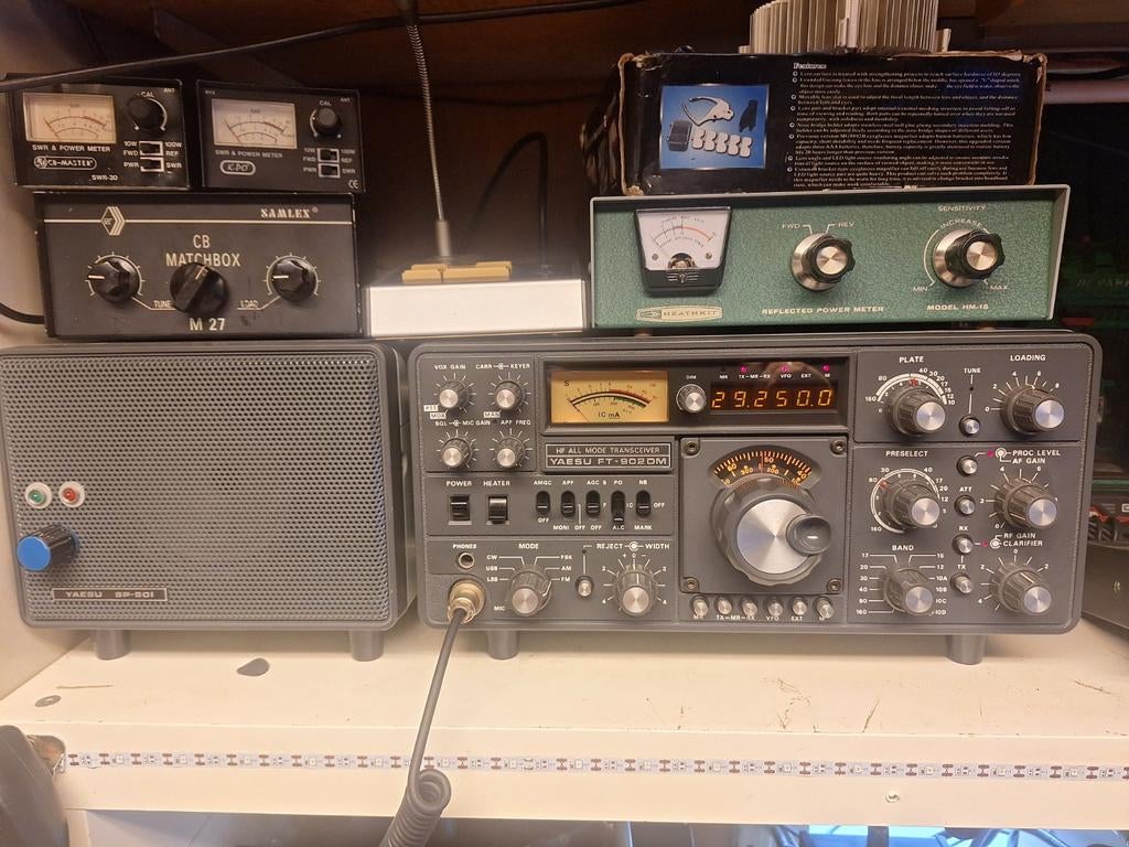 Yaesu ft 902 dm, Ophalen
