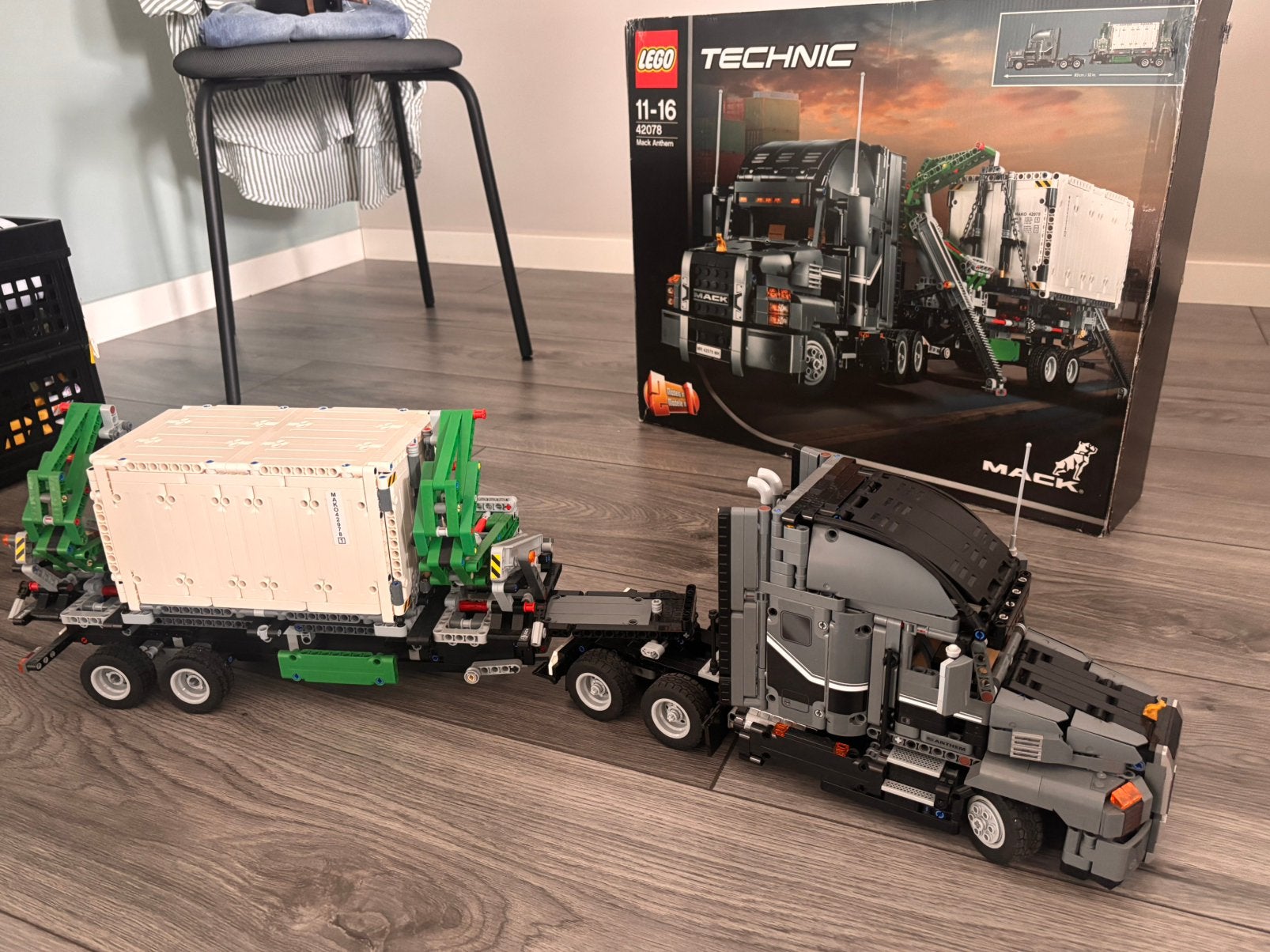LEGO Technic 42078 Mack Anthem Vrachtwagen, Ophalen of Verzenden, Zo goed als nieuw, Overige merken