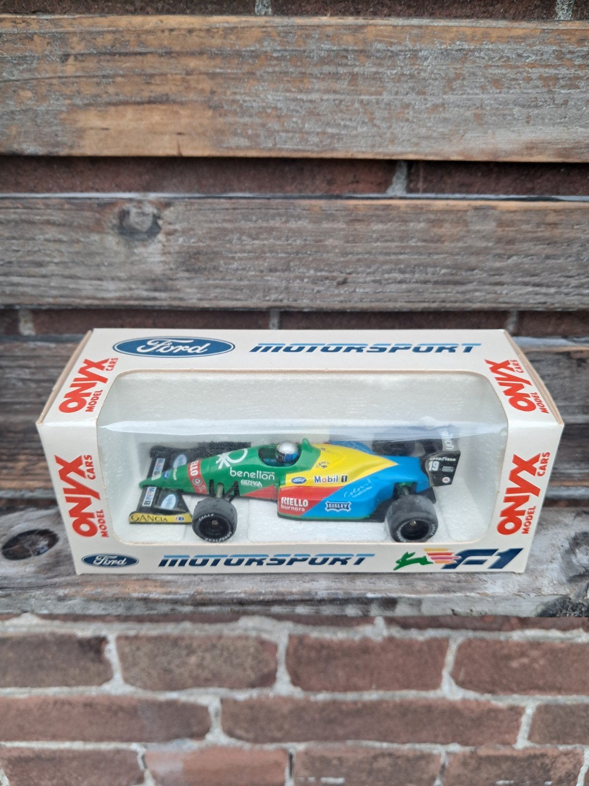 Onyx F1 Benetton Ford B188 Alessandro Nannini modelauto, Ophalen of Verzenden, Nieuw
