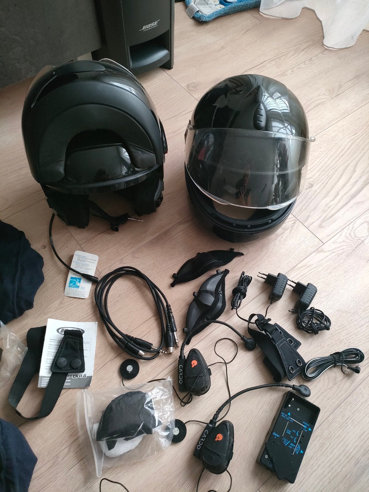 Schuberth Systeemhelmen met communicatiesysteem, Motoren, Overige merken, Systeemhelm, Dames, Ophalen of Verzenden