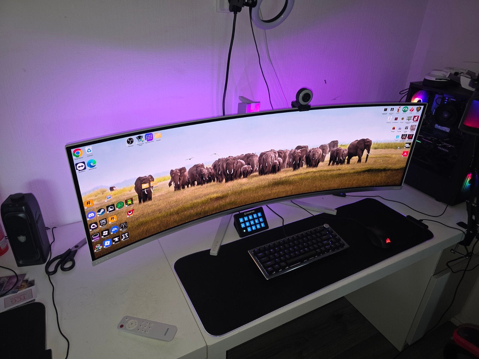 Philips 49 inch Ultrawide Curved Monitor, Computers en Software, Monitoren, Gaming, Philips, Ultrawide, VA