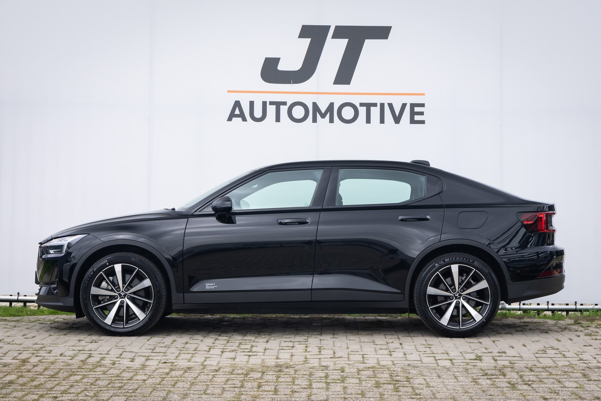 Polestar 2 Standard range single motor 69 kWh son 94% 360 Ca, Auto's, Polestar 2, Gebruikt, Zwart, Origineel Nederlands