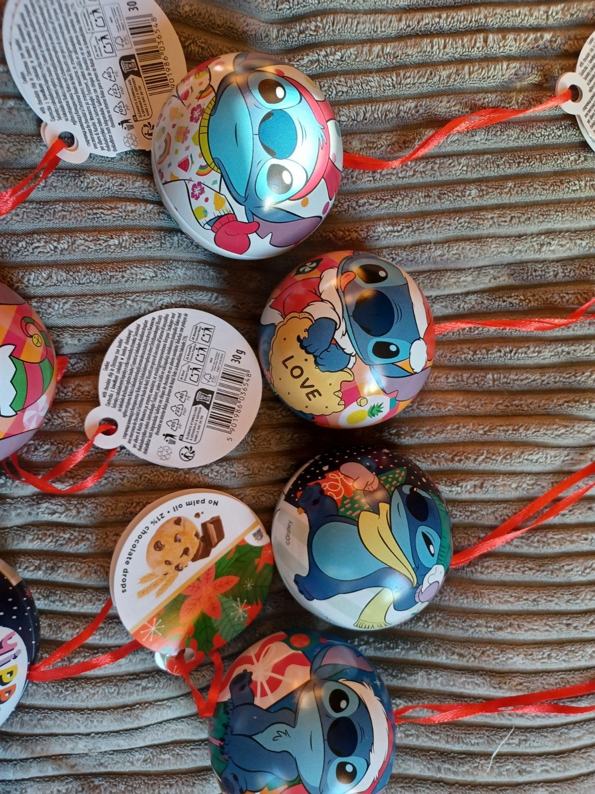 Stitch disney kerstbal ornament hanger bal kerst, Ophalen of Verzenden