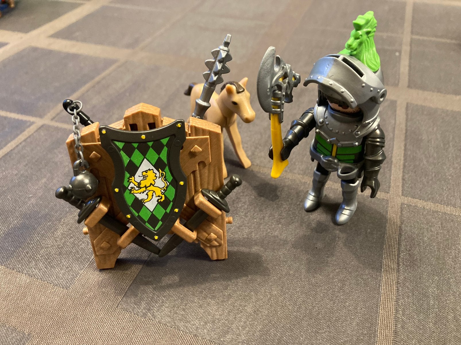 Middeleeuwse Playmobil karakters, Kinderen en Baby's, Ophalen, Gebruikt, Knights, Losse onderdelen