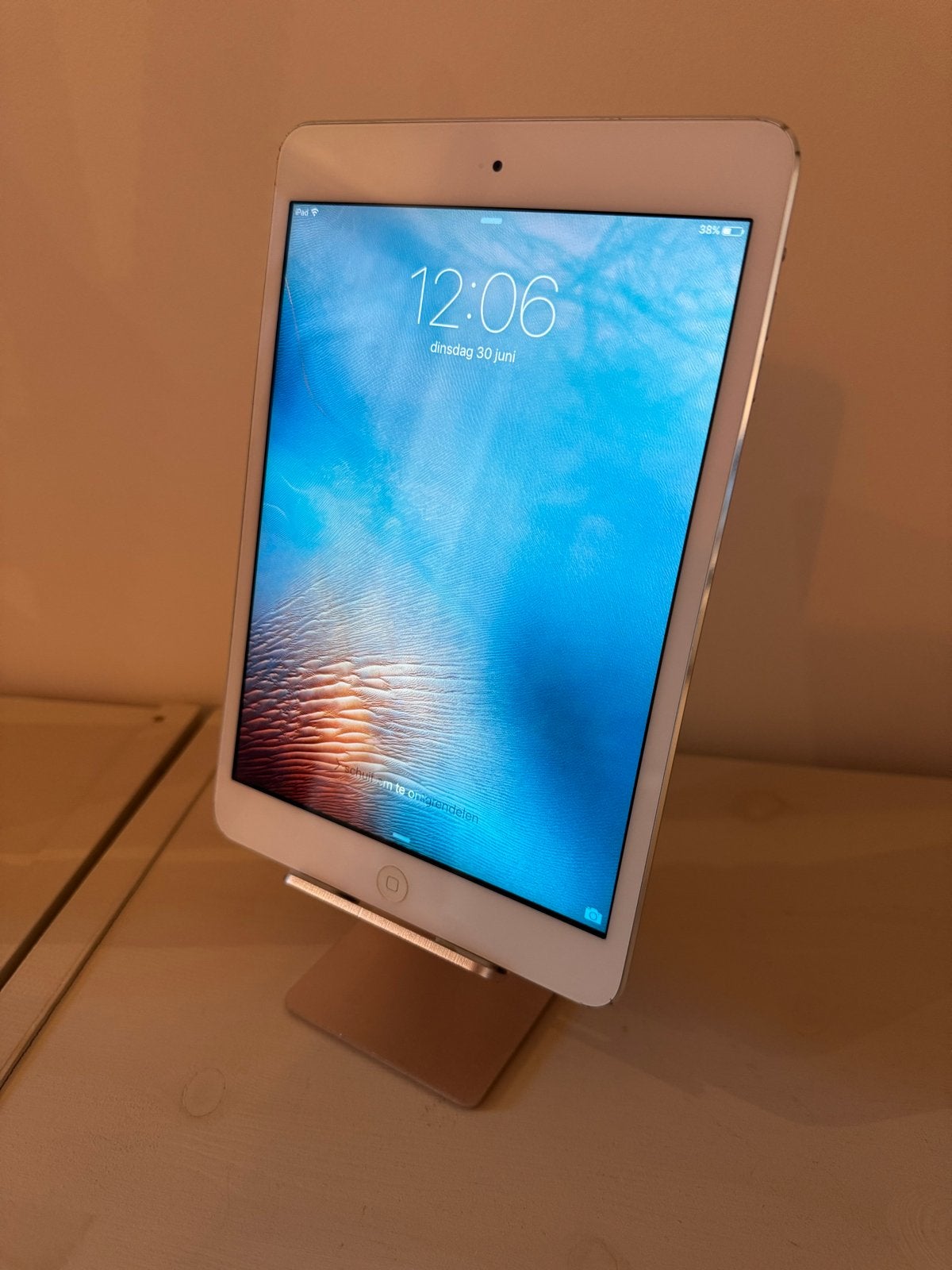 Apple iPad Mini 16GB, Computers en Software, Apple iPads, Ophalen, Wit, Zo goed als nieuw, 7 inch of minder