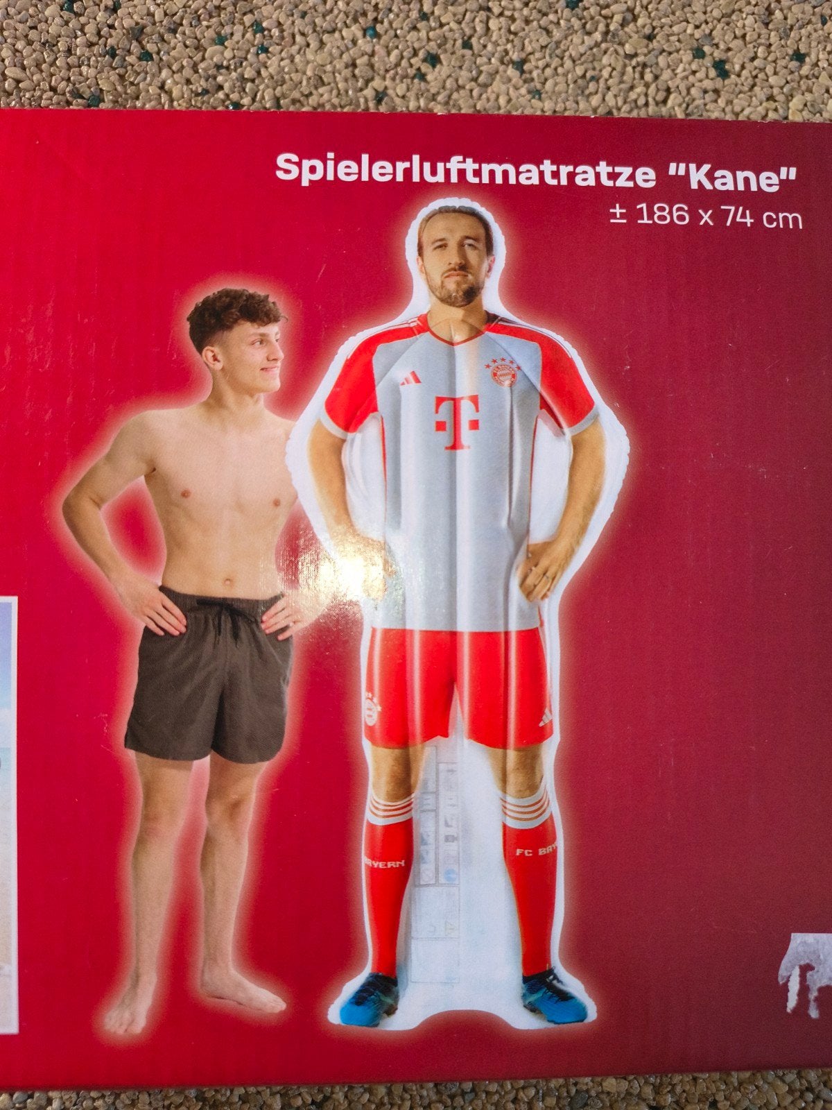 FC Bayern München Spelerluchtmatras "Kane", Ophalen of Verzenden