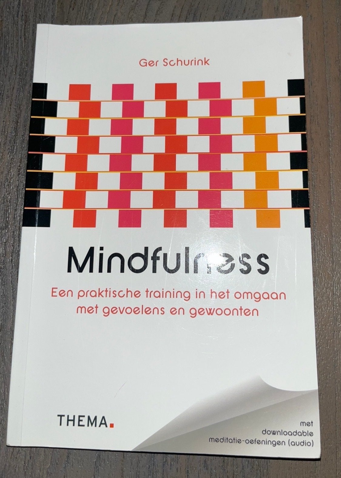 Mindfulness: Praktische training omgaan met gevoelens, Ophalen of Verzenden, Zo goed als nieuw, Meditatie of Yoga, Instructieboek