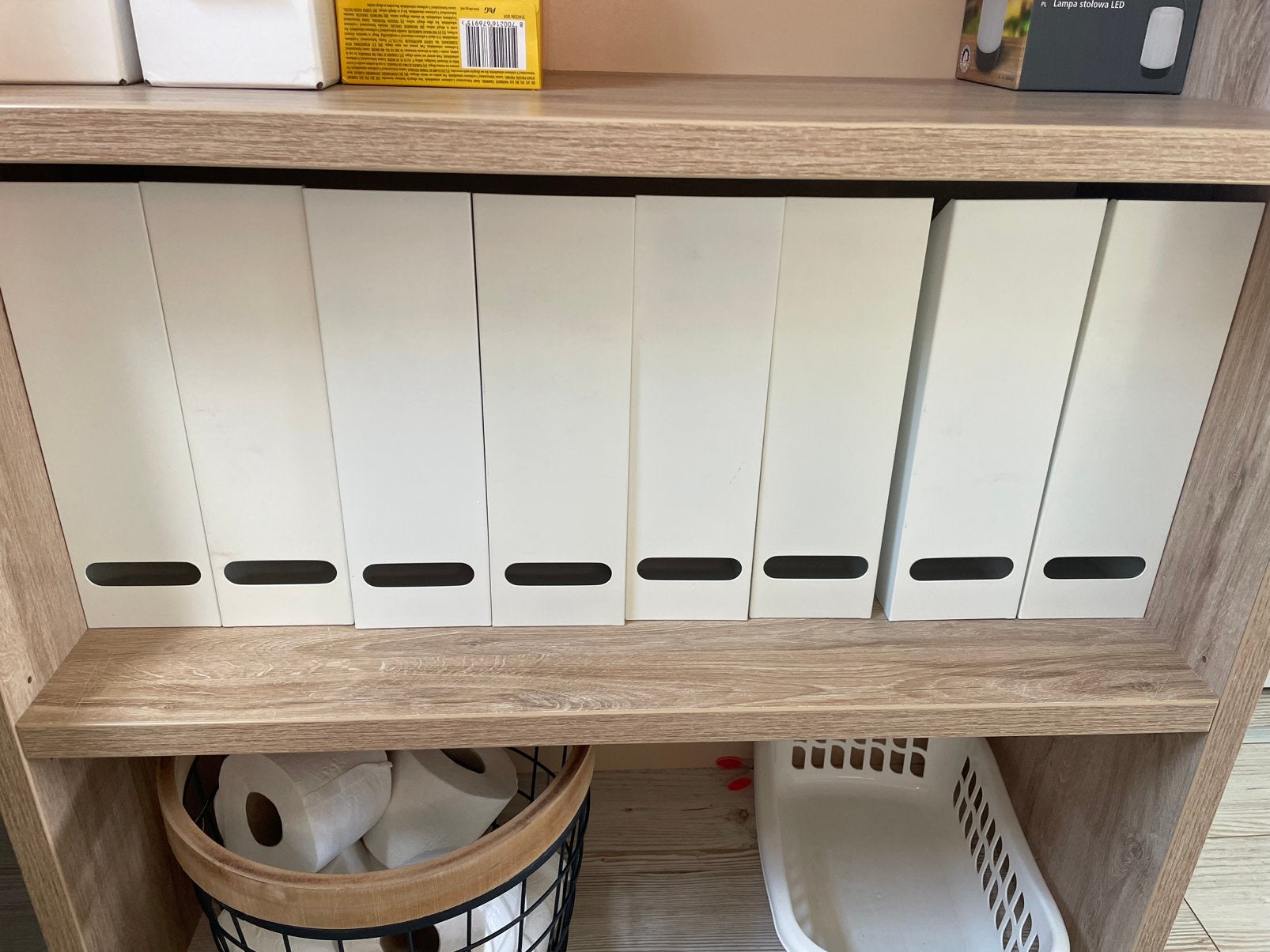 Lectuurbak 8 stuks / tijdschrifthouder, Ophalen, Zo goed als nieuw