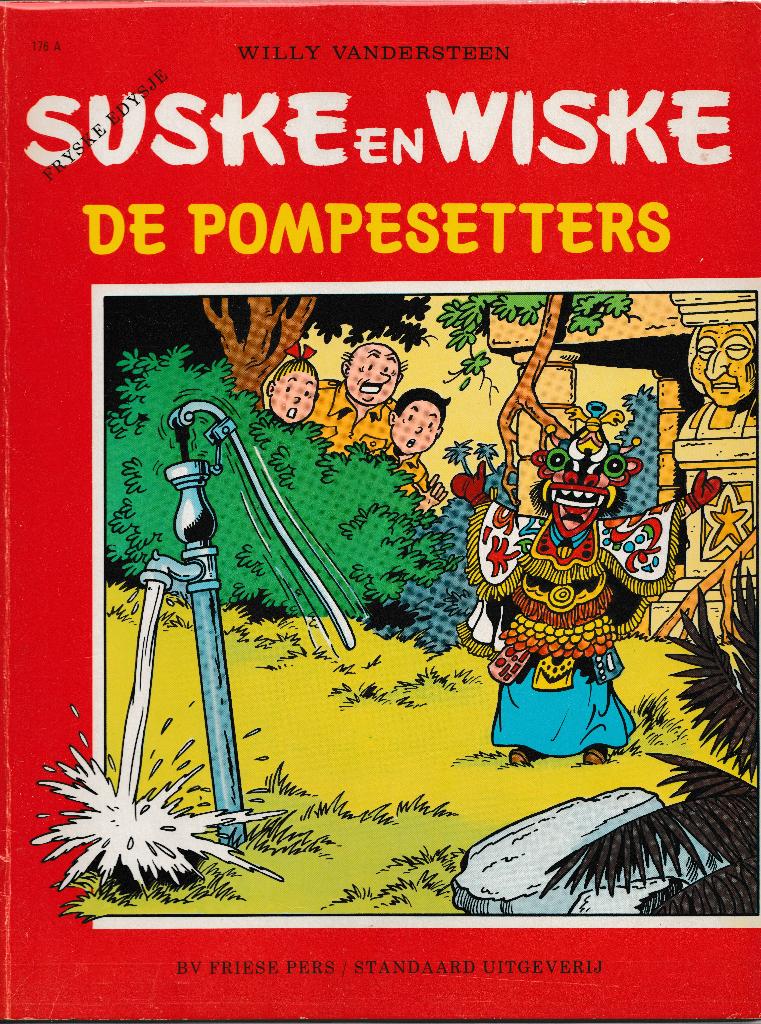 Friese Suske & Wiske - de Pompesetters, Boeken, Stripboeken, Eén stripboek, Ophalen of Verzenden, Zo goed als nieuw, Willy Vandersteen