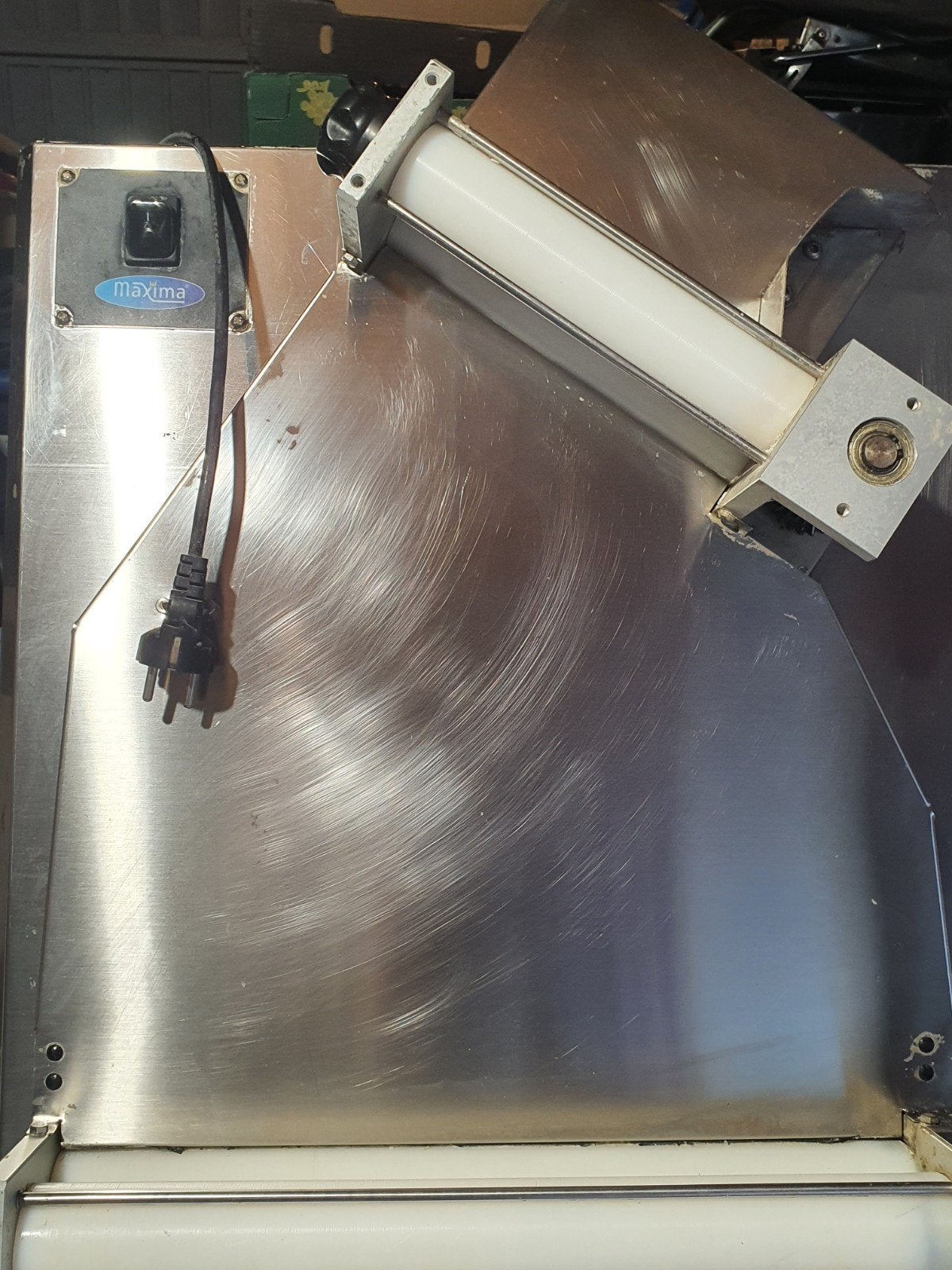 Z.G.A.N Maxima Double Dough Roller - Pizzadeegmachine, Ophalen, Gebruikt