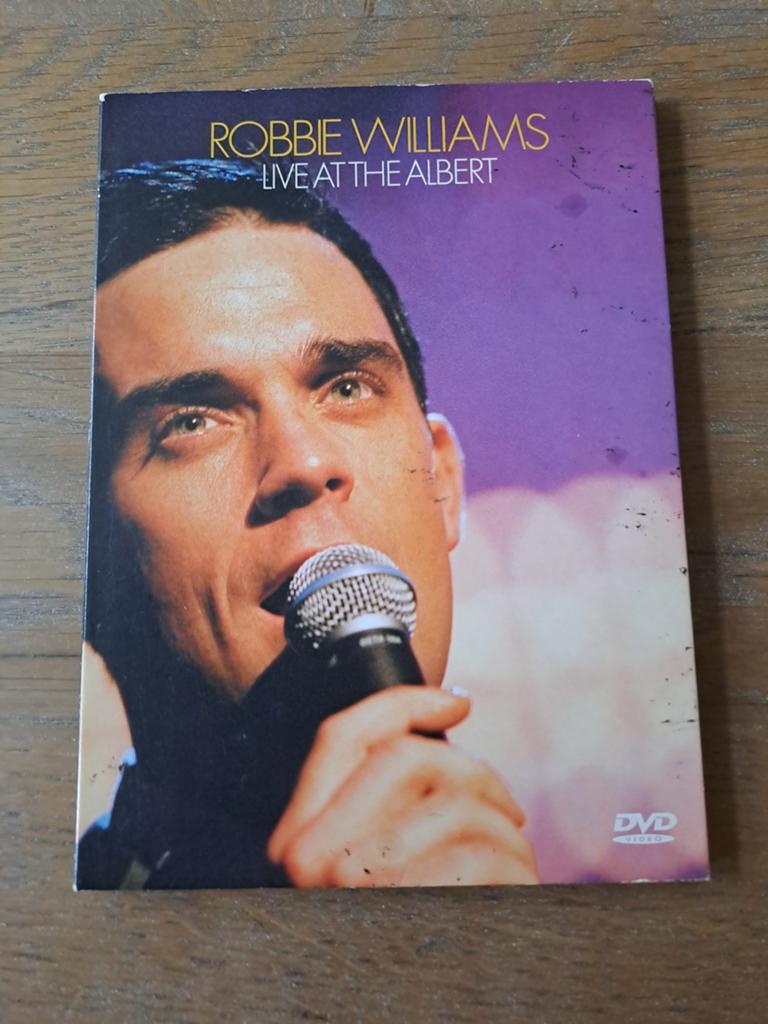 Robbie Williams - Live At The Albert DVD, Alle leeftijden, Ophalen of Verzenden, Zo goed als nieuw, Muziek en Concerten