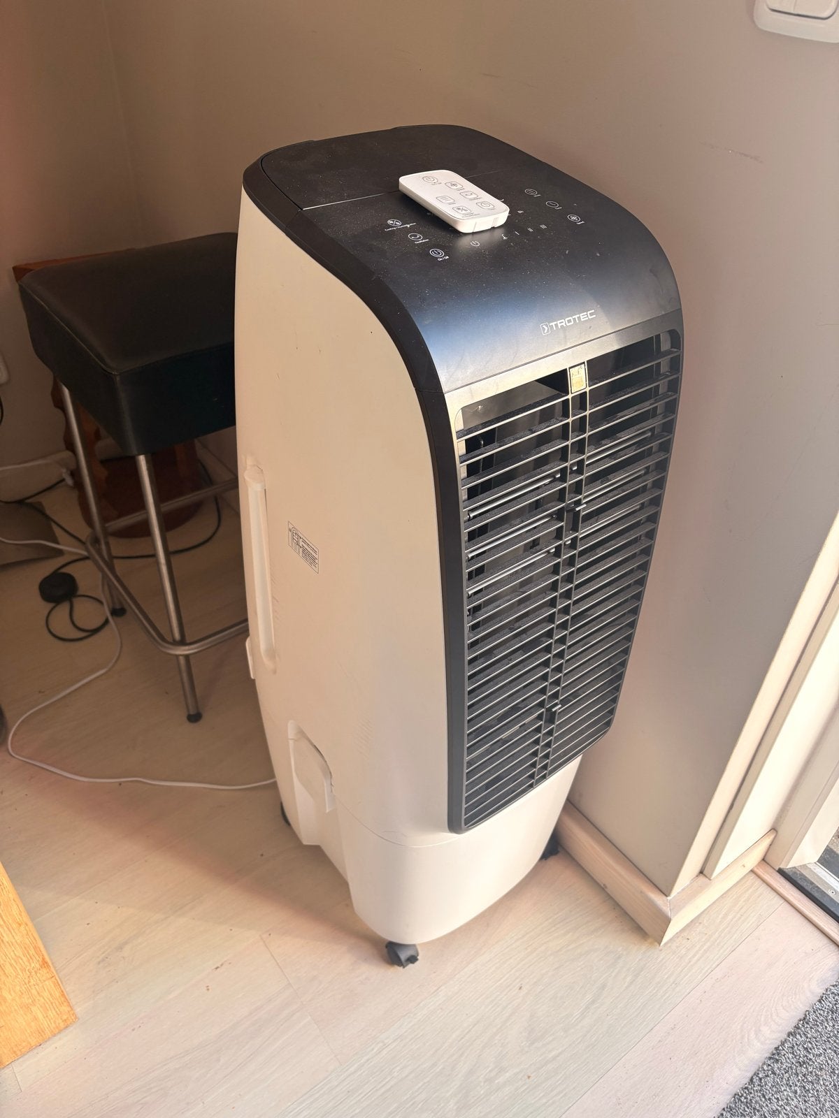 Trotec PAE 51 Mobiele Airco/ ventilator, Ophalen, Gebruikt, 3 snelheden of meer, Koelen en Ontvochtigen