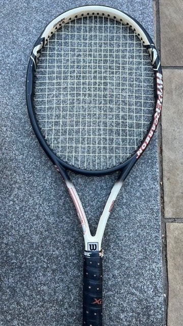 Wilson tennisracket Hammer 6.2 grip L2 met bijpassende hoes, Gebruikt, Wilson, Racket, Ophalen