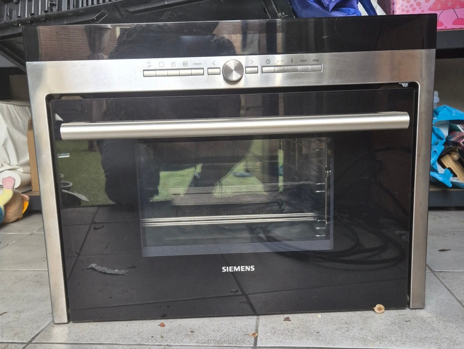 Siemens Stoomoven -  goed als nieuw, incl. bakken en rooste, Siemens, Ophalen of Verzenden, Stoomoven, Stoom