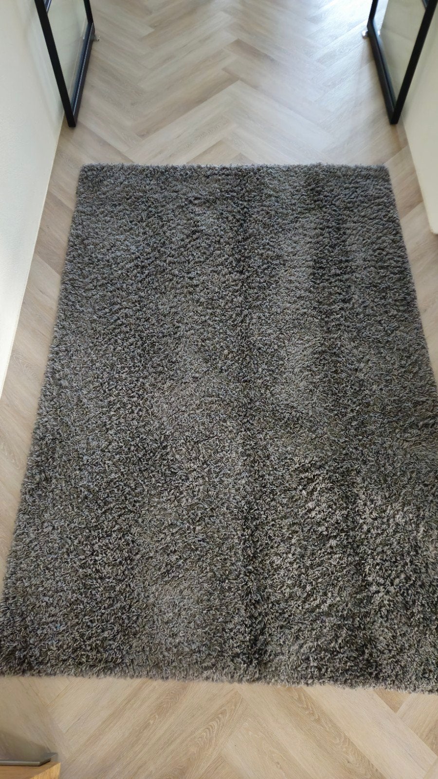 Mooi Grijs Hoogpolig Vloerkleed 160x230 cm - Ayyildiz Dream, Huis en Inrichting, Ophalen, 150 tot 200 cm, 200 cm of meer, Zo goed als nieuw