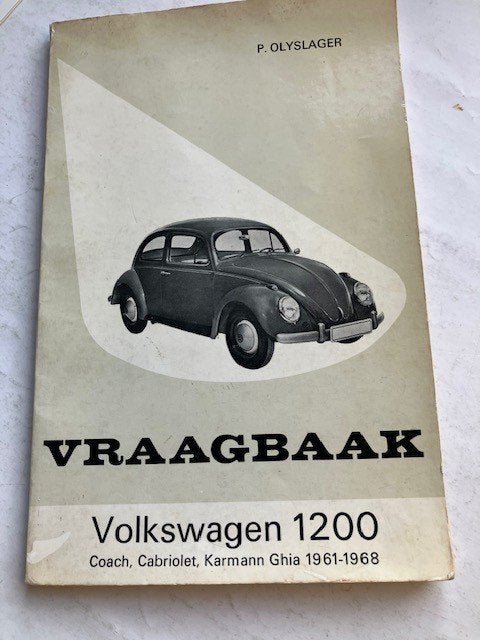 Vraagbaak Volkswagen 1200 (1961-1968) in zeer goede conditie, Ophalen of Verzenden