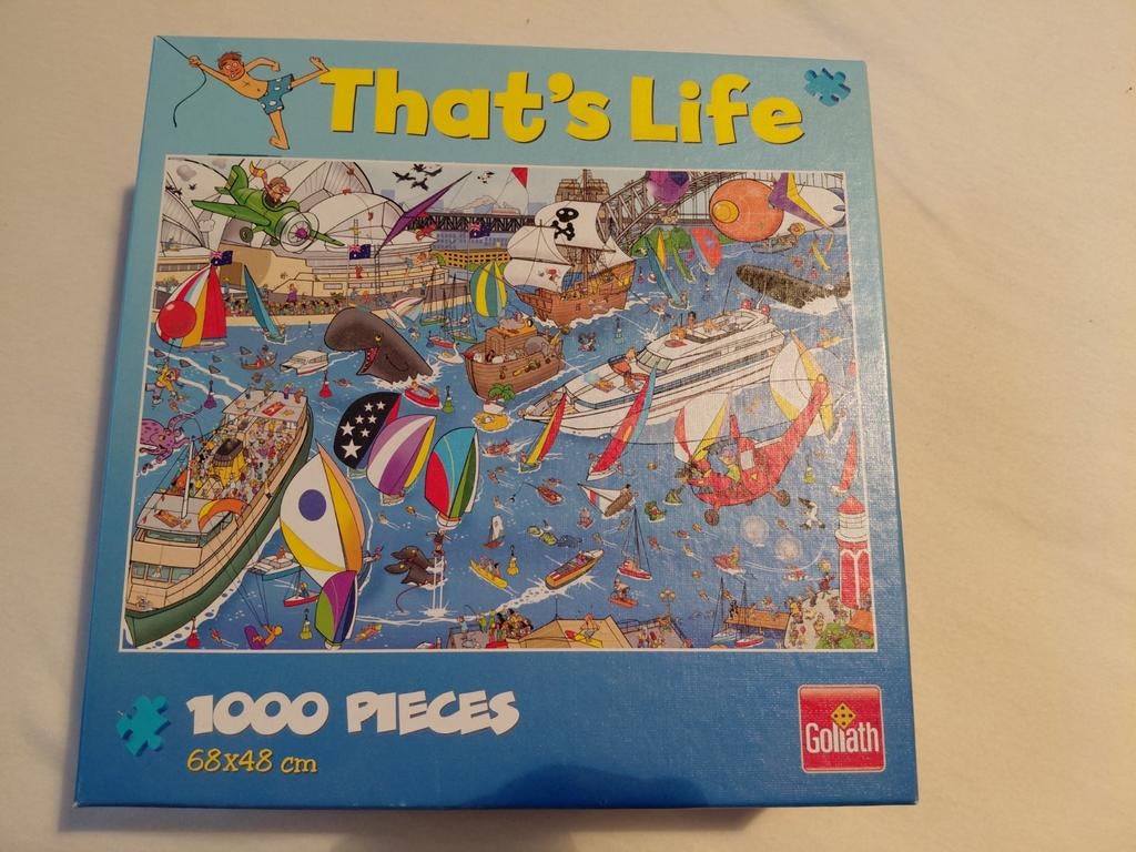 Puzzel That's life 1000 stukjes, Ophalen, 500 t/m 1500 stukjes, Zo goed als nieuw, Legpuzzel