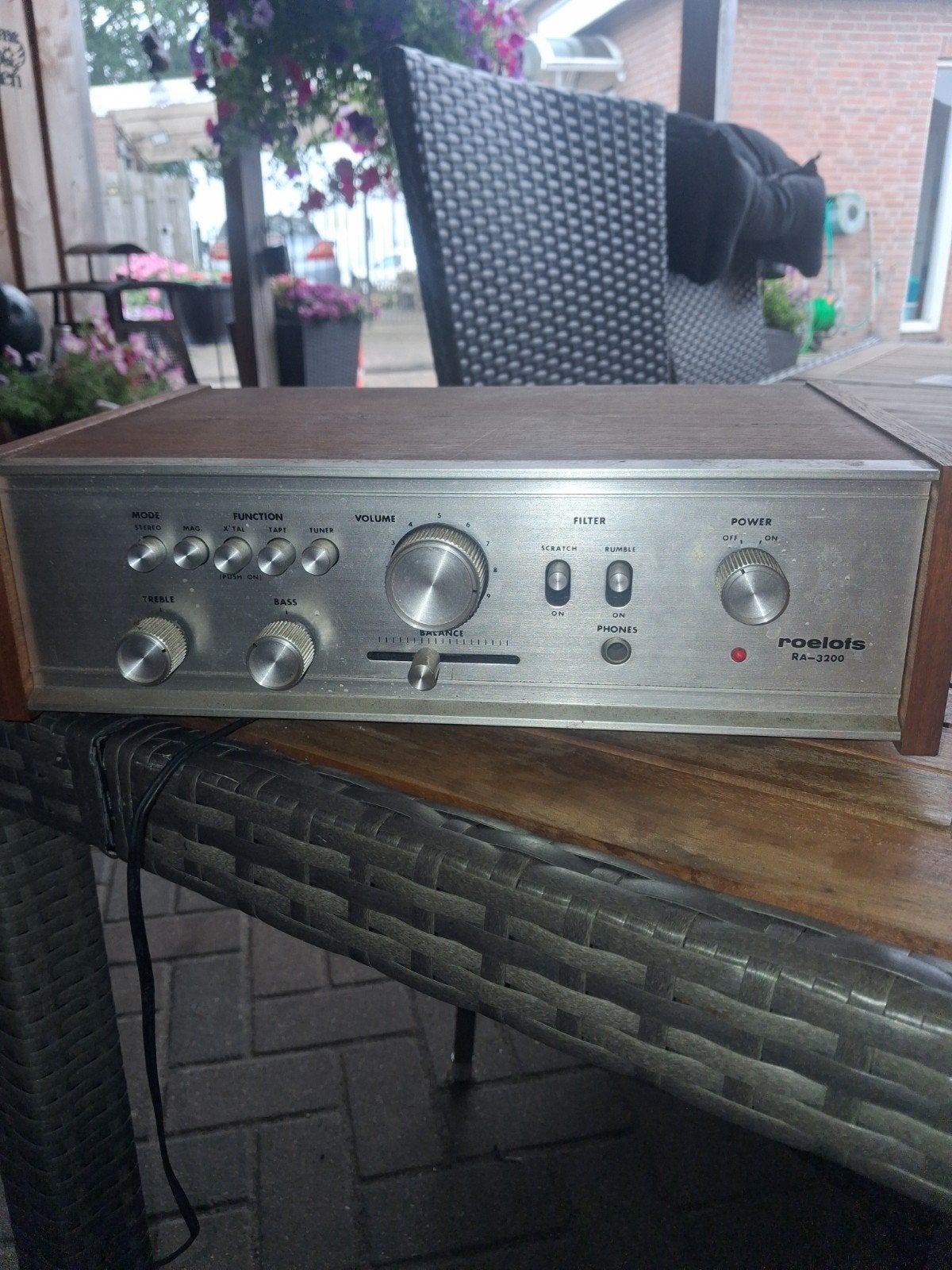 te koop een oude versterker van roelofs, Ophalen, Versterker
