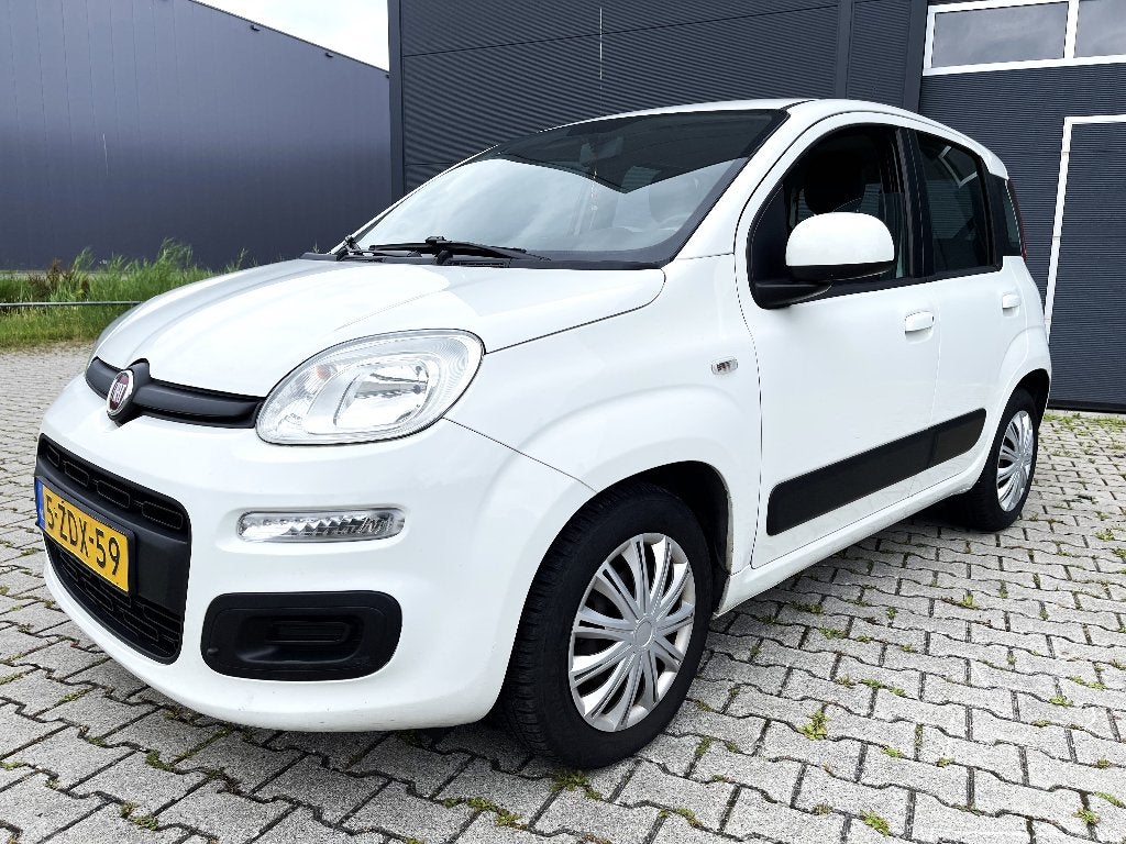 Fiat Panda Twinair Turbo/ Airco 44KW 2014 Wit, Auto's, Voorwielaandrijving, Stof, Panda, Wit