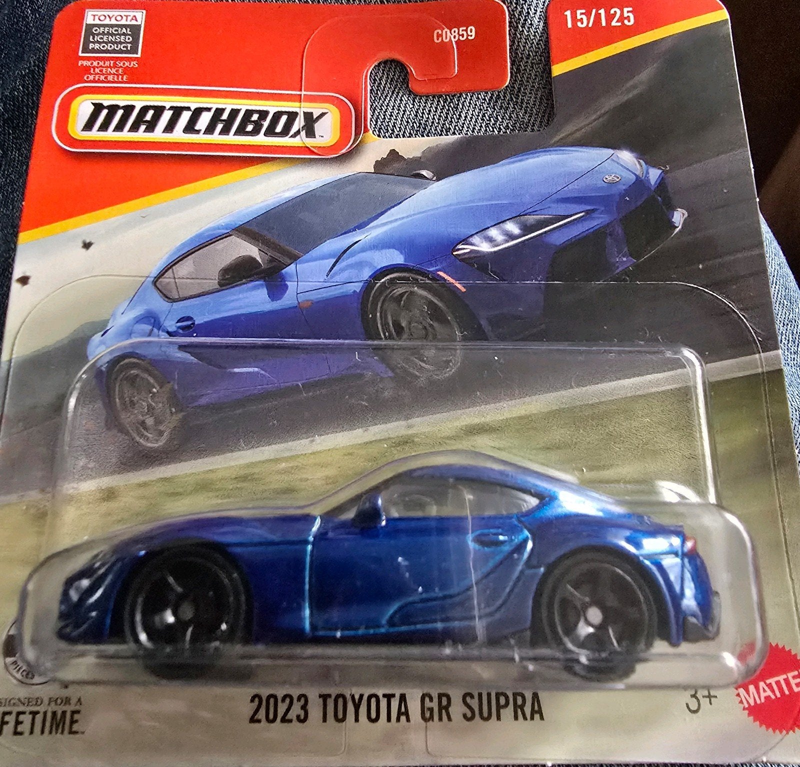 Matchbox 2023 Toyota GR Supra 1:64, Ophalen of Verzenden, Nieuw, Auto