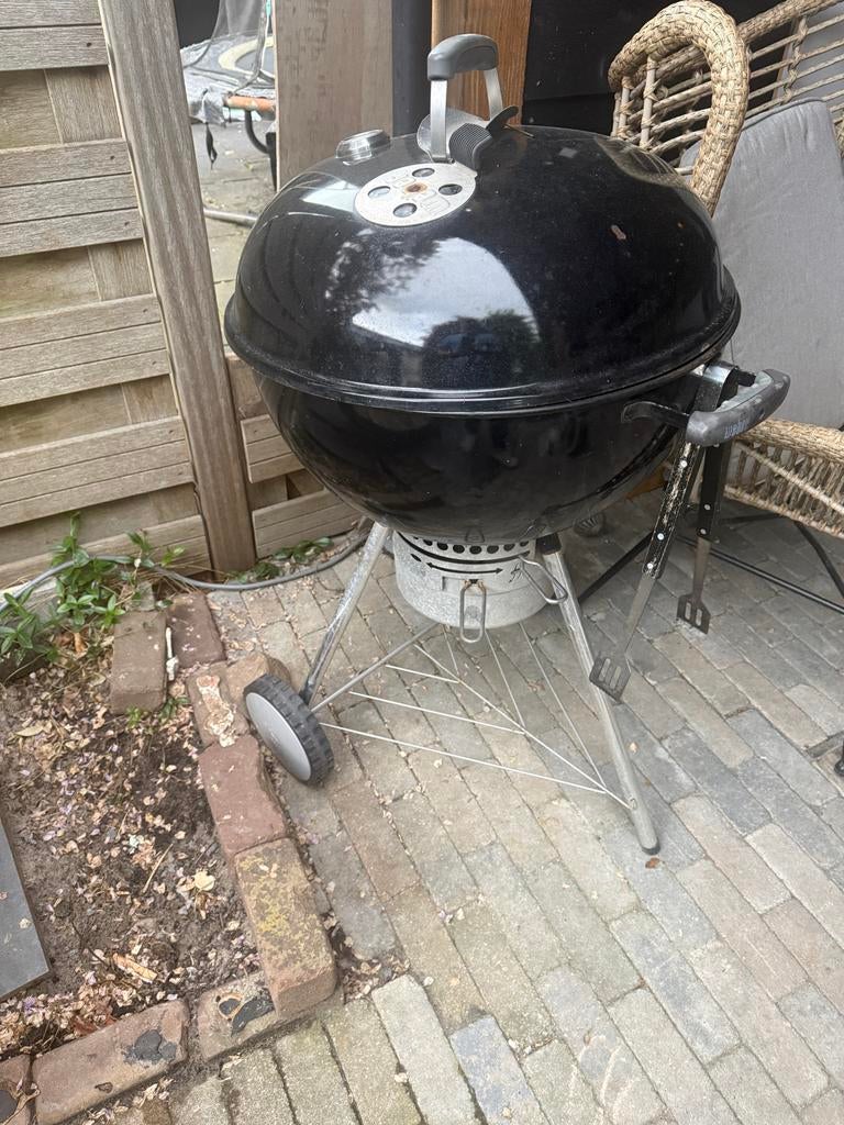 Grote Weber BBQ met starter, Ophalen of Verzenden, Zo goed als nieuw