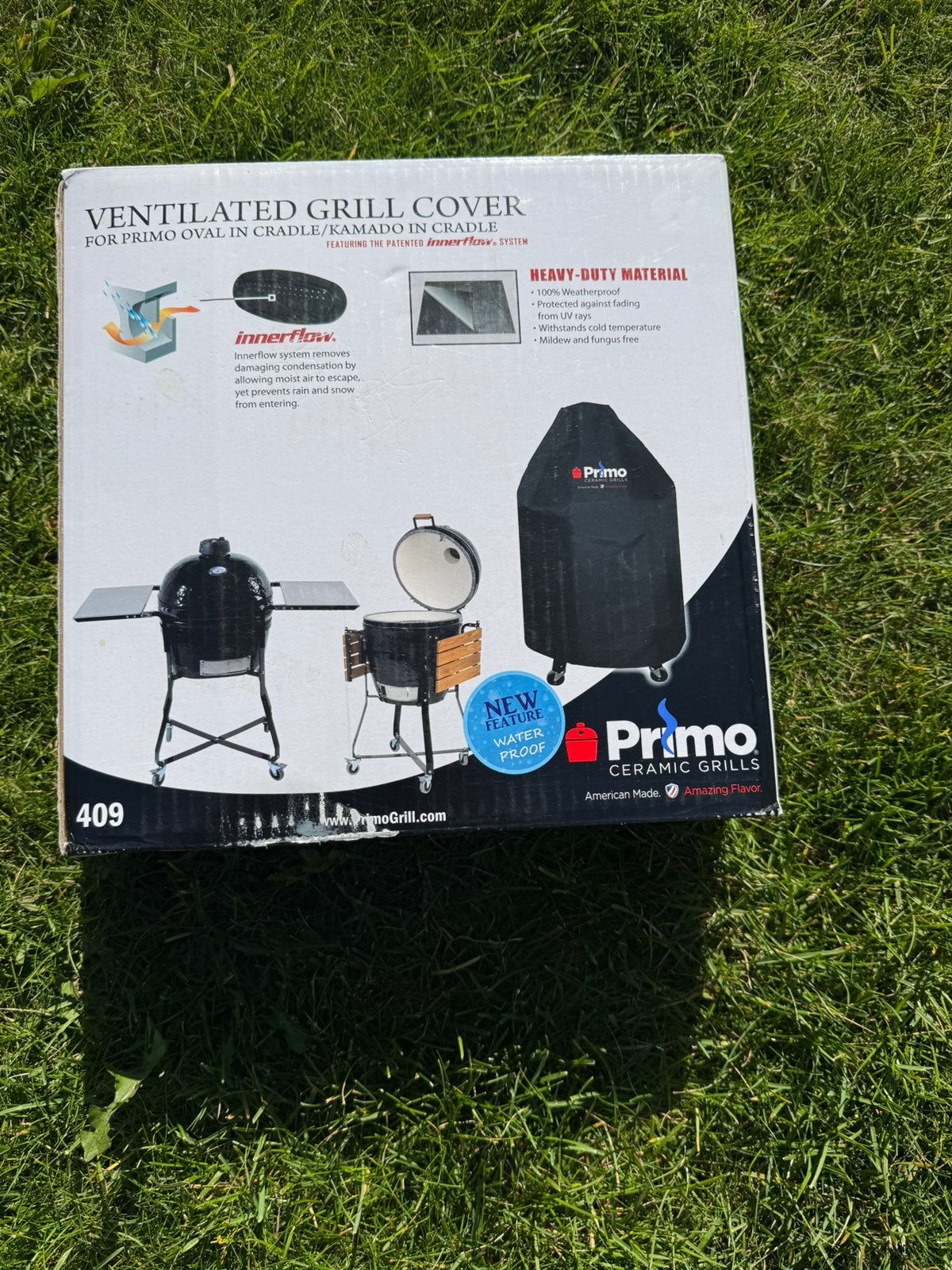 Primo ceramic grill  afdekhoes nieuw nr 409, Tuin en Terras, Ophalen of Verzenden, Nieuw