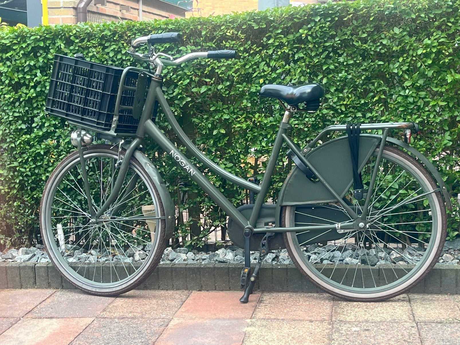 Nogan meidenfiets, Ophalen, Gebruikt, Terugtraprem, 26 inch of meer