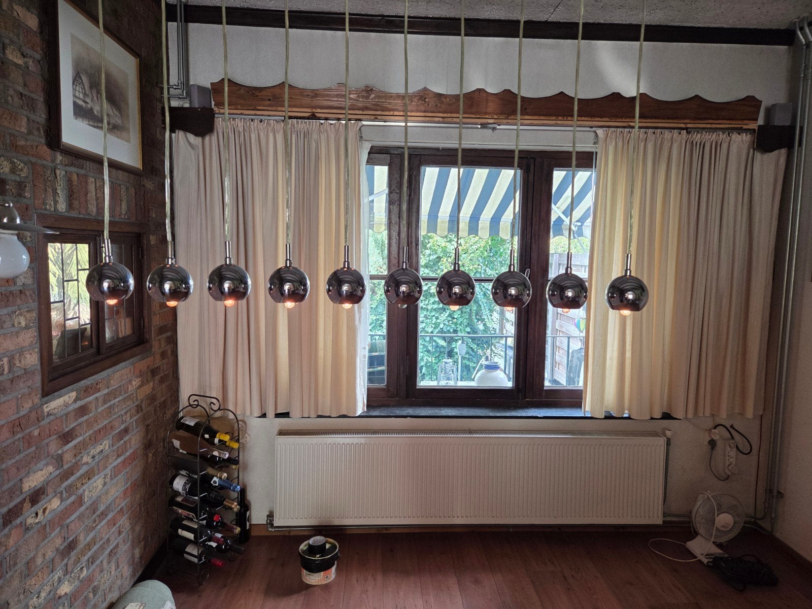 Tros verlichting 10 lampjes, Ophalen, E14 (klein)
