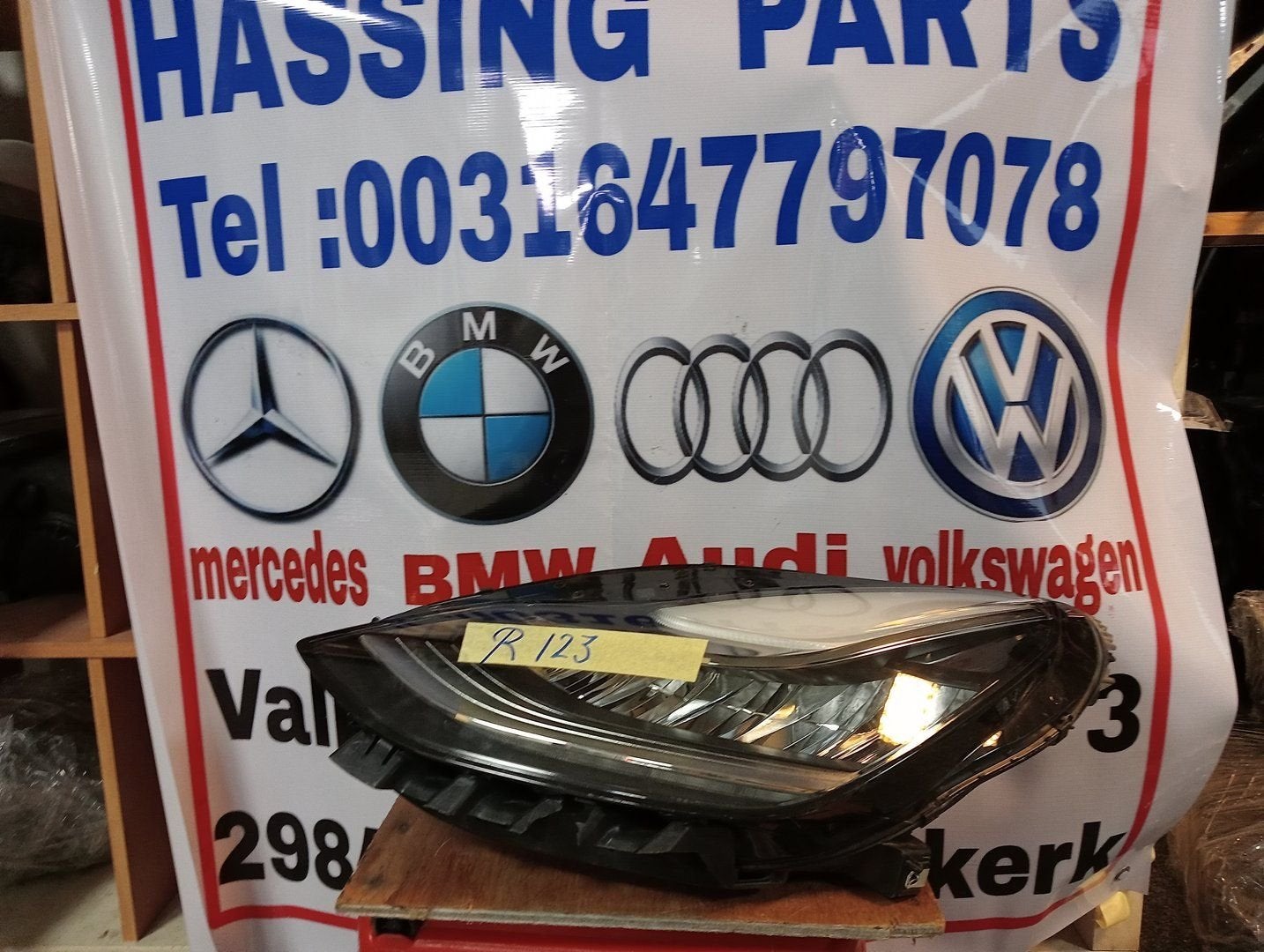 TESLA MODEL 3 Koplamp Links F00HTE701509A, Auto-onderdelen, Gebruikt, -, Overige automerken, -