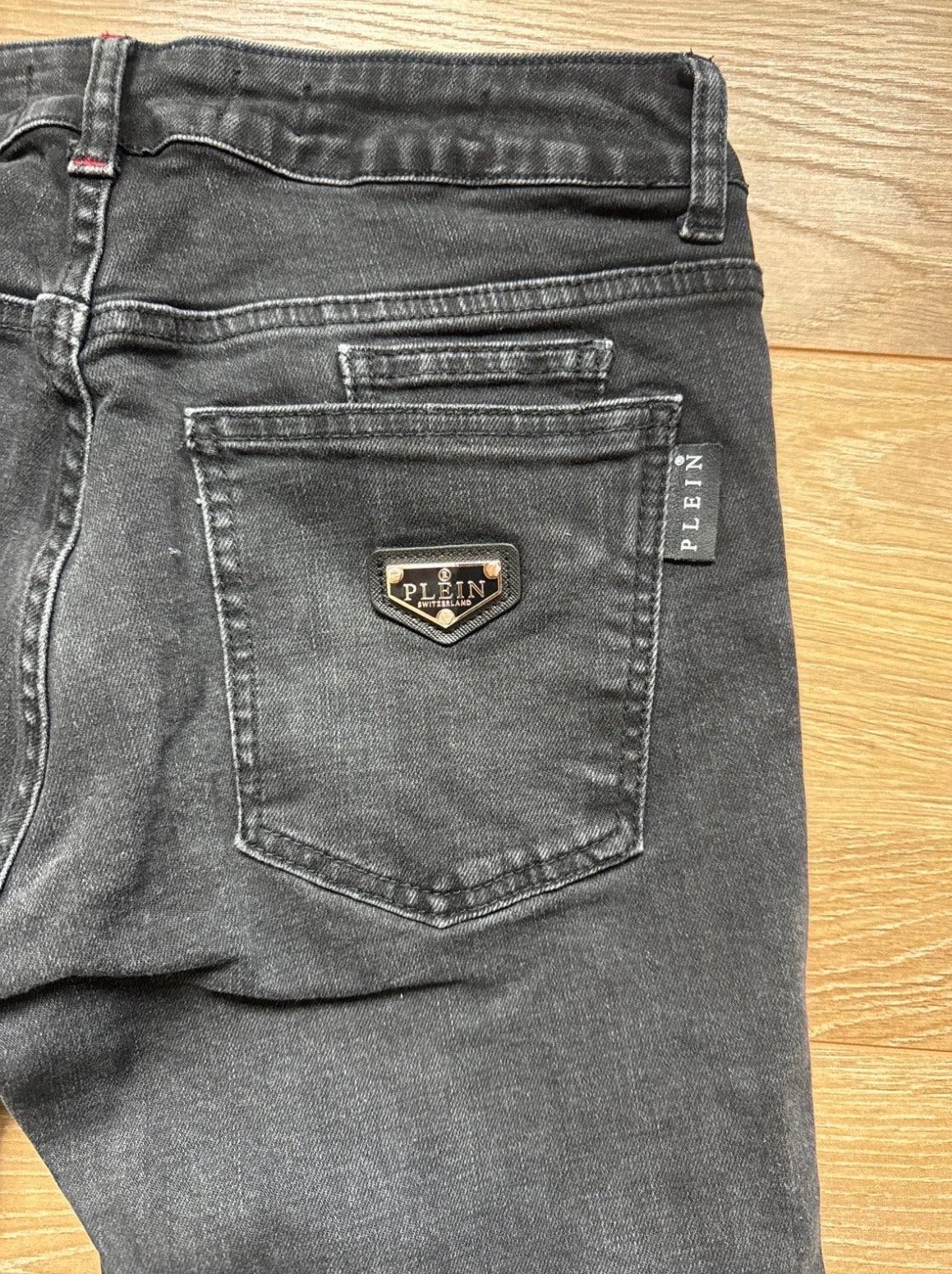Philipp Plein Slim Fit Jeans - Nieuwstaat, Ophalen of Verzenden, Nieuw, Zwart, W32 (confectie 46) of kleiner