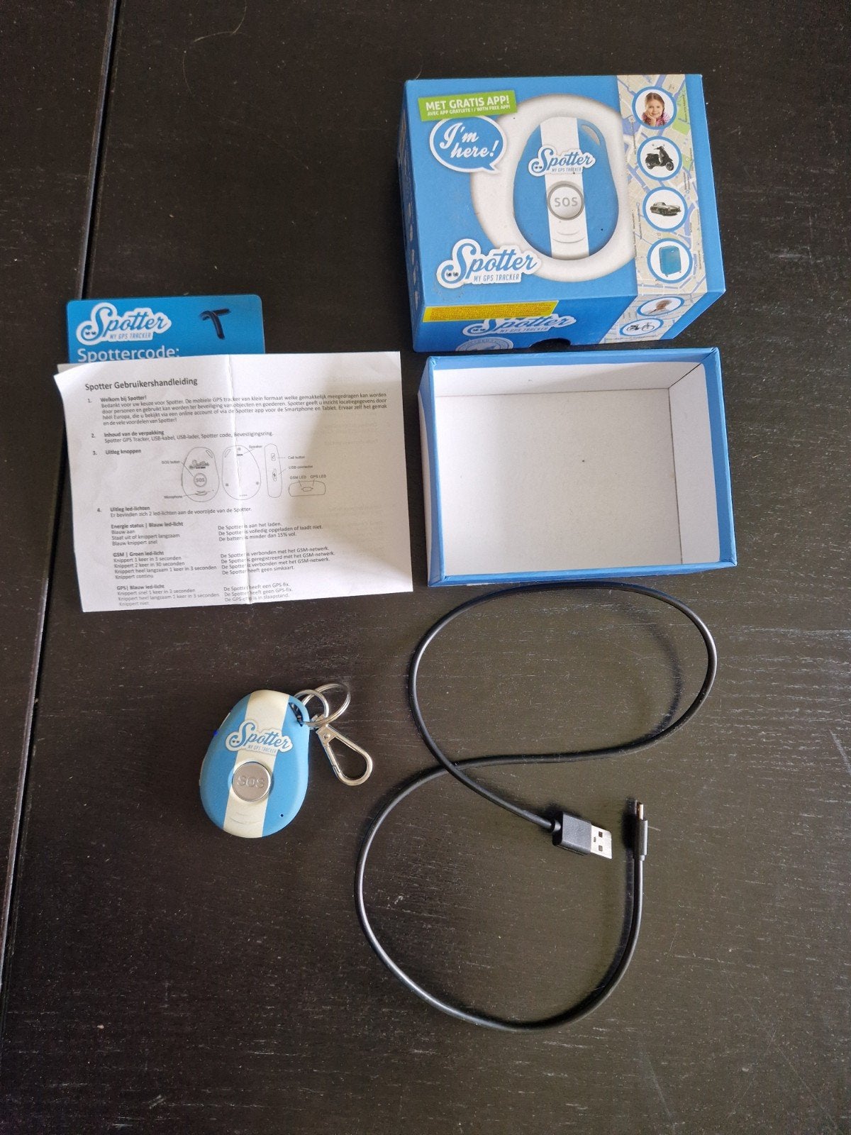 Spotter GPS tracker (SP-1501), Ophalen of Verzenden