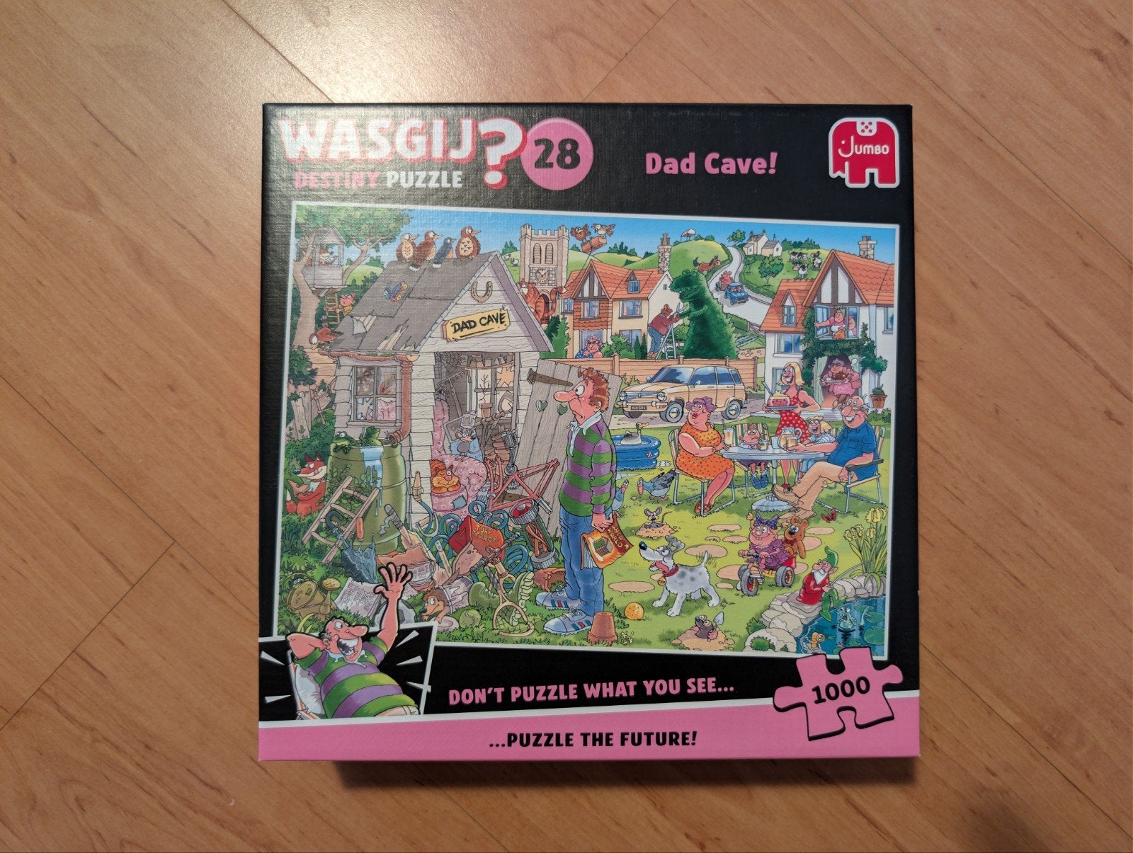 Wasgij puzzel 28, Hobby en Vrije tijd, Denksport en Puzzels, Ophalen, 500 t/m 1500 stukjes, Zo goed als nieuw, Legpuzzel