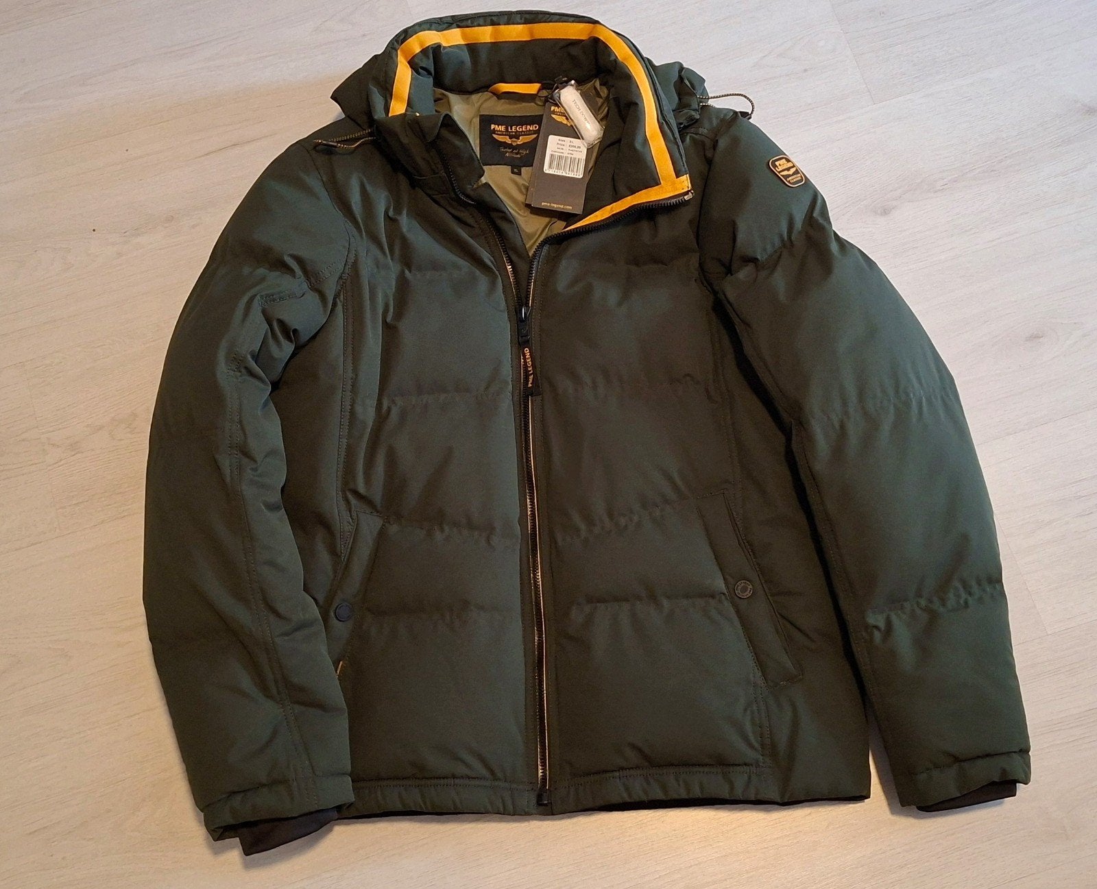 PME LEGEND, NIEUW, Winter Jas, Skyhog Icon, XL, Donker Groen, Kleding | Heren, Pall Mall PME Legend, Ophalen of Verzenden, Groen