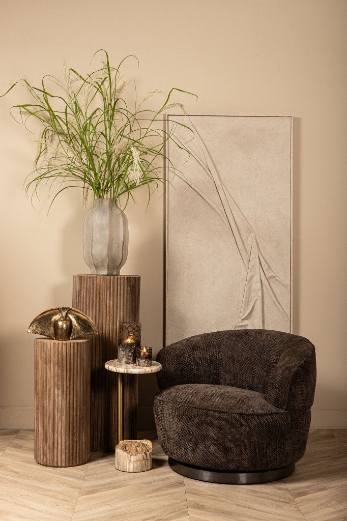 NIEUWE FAUTEUIL Swivel chair ARMSTOEL draaibaar op voet, Ophalen, Pietseweg 13A Oud Gastel, Nieuw, 75 tot 100 cm