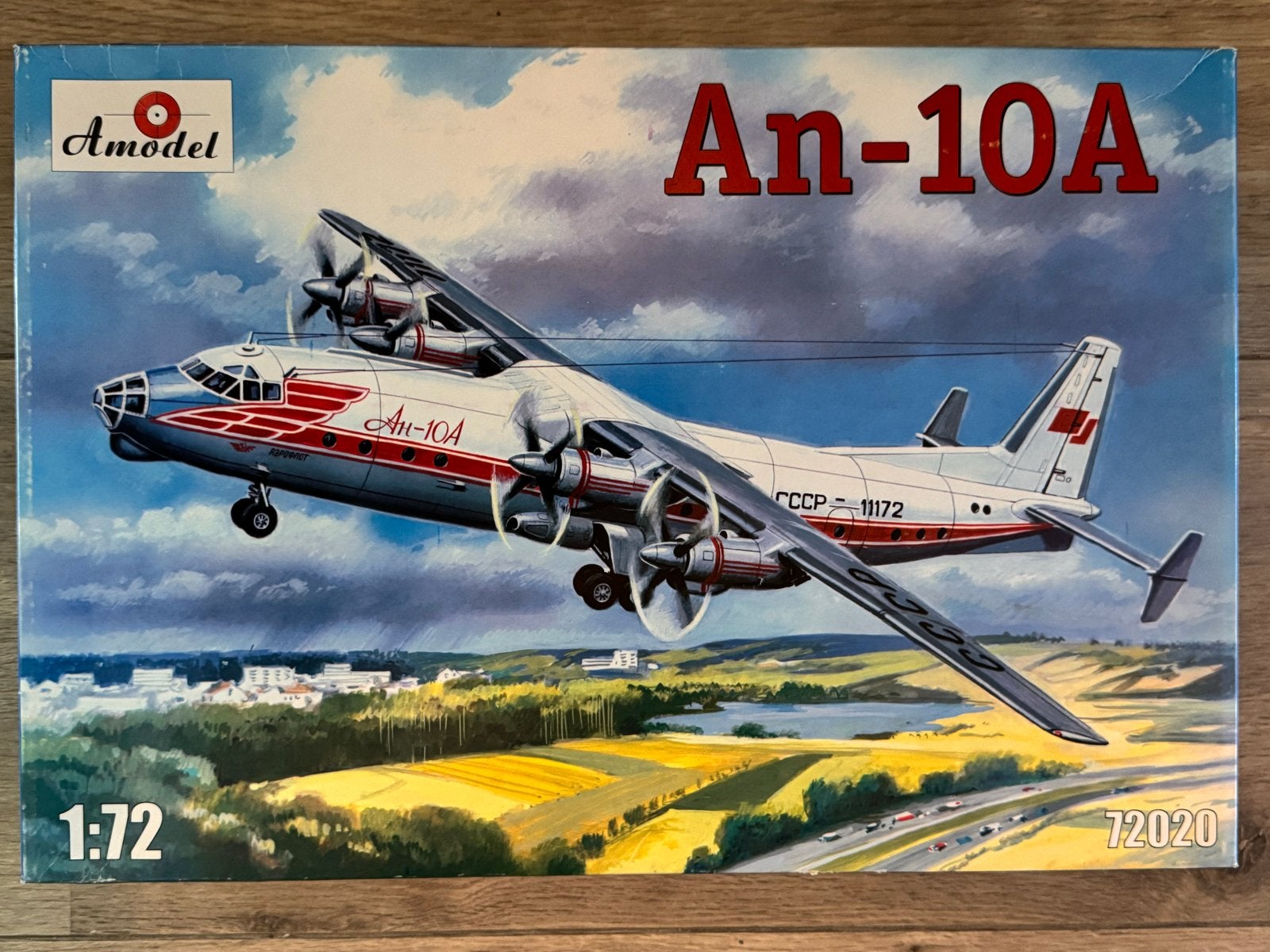 Amodel Antonov An-10A Kit 72020 1:72, Overige merken, 1:72 tot 1:144, Nieuw, Ophalen of Verzenden