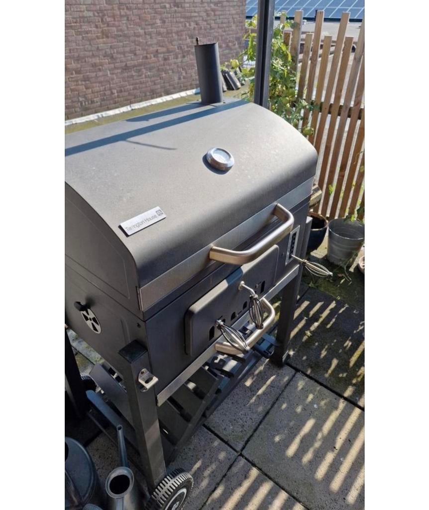 Tarrington House Houtskoolbarbecue Memphis XL met hoes, Tuin en Terras, Ophalen of Verzenden, Zo goed als nieuw, Met accessoires