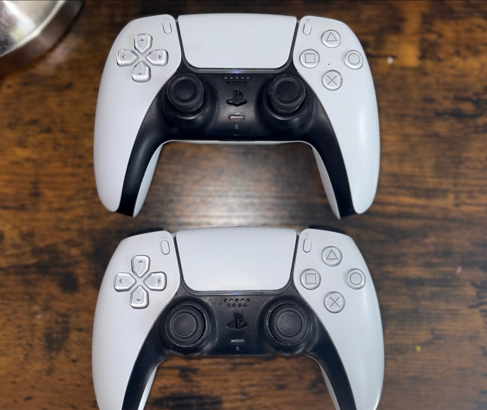 2x PlayStation 5 DualSense Controllers - Wit, Spelcomputers en Games, Spelcomputers | Sony PlayStation 5, Gebruikt, Ophalen of Verzenden