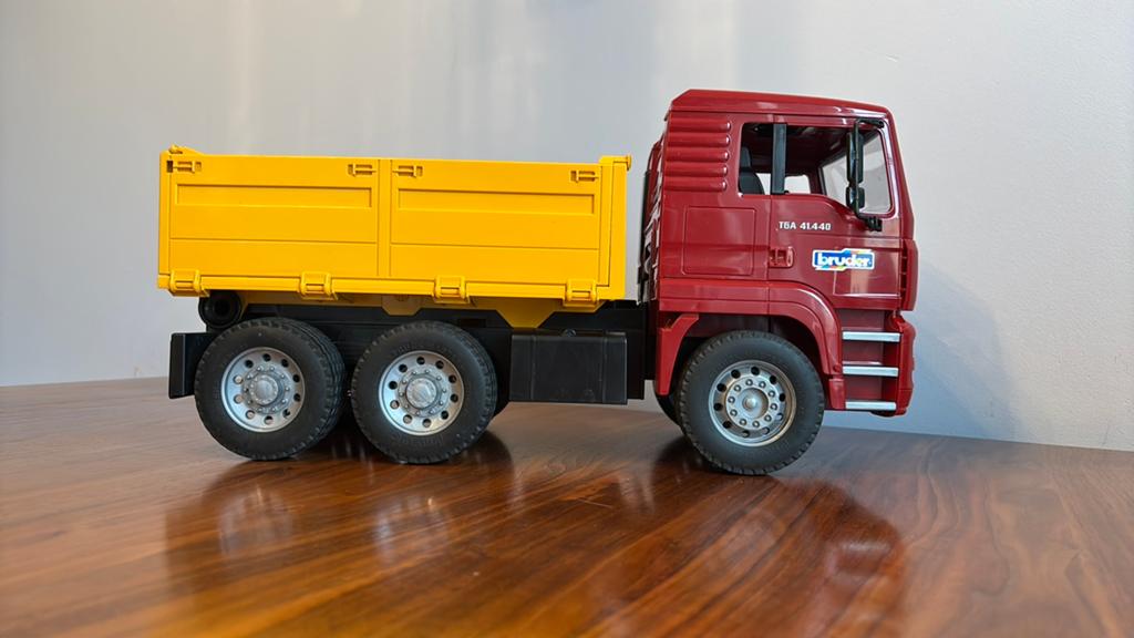 Bruder kiepwagen, Ophalen of Verzenden, Zo goed als nieuw
