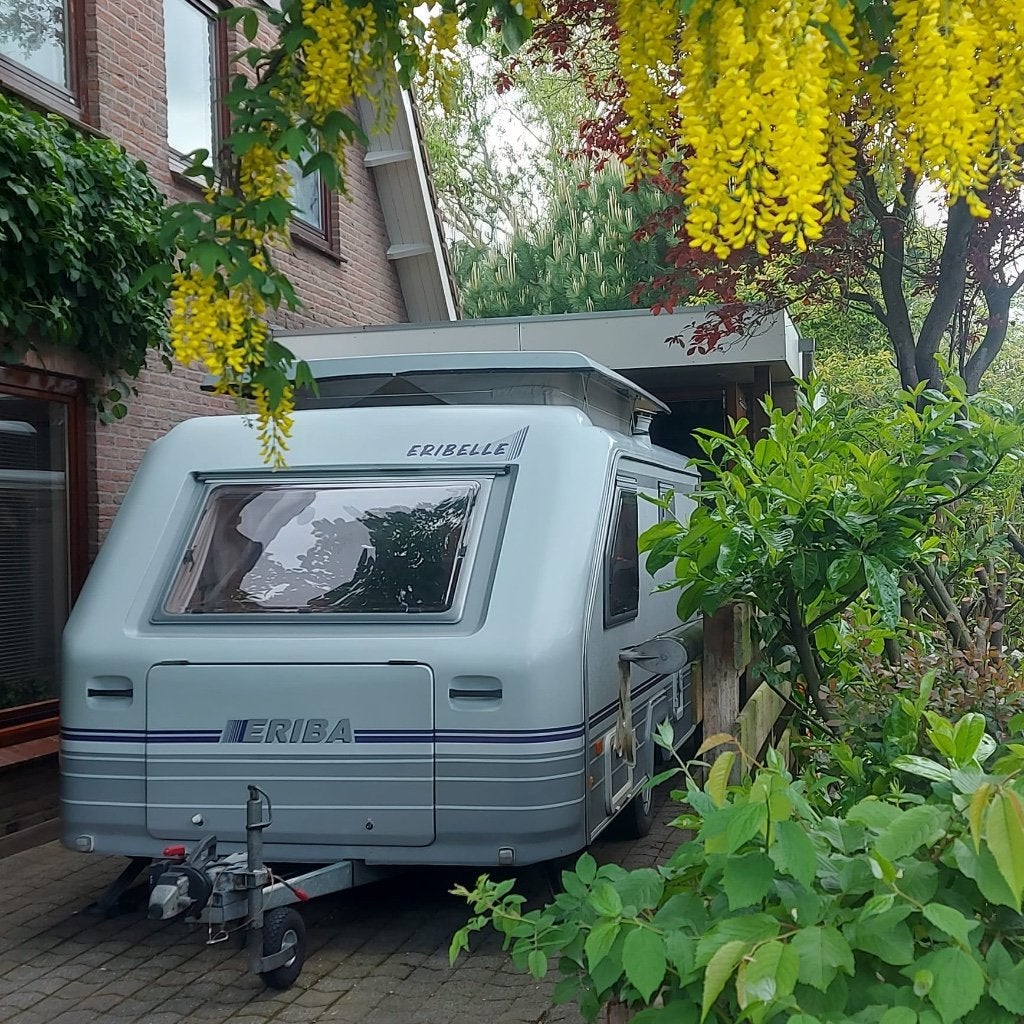 Eriba - Eribelle 430TD hefdak caravan, Caravans en Kamperen, Caravans, Particulier, tot en met 3, 750 - 1000 kg, Rondzit, Eriba