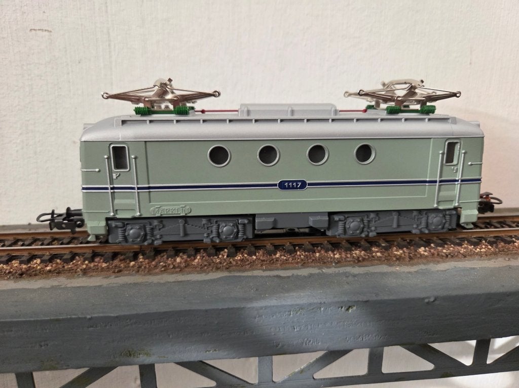 MARKLIN 30131 NS 1117 turquoise sound, Wisselstroom, Locomotief, Nieuw, Ophalen of Verzenden