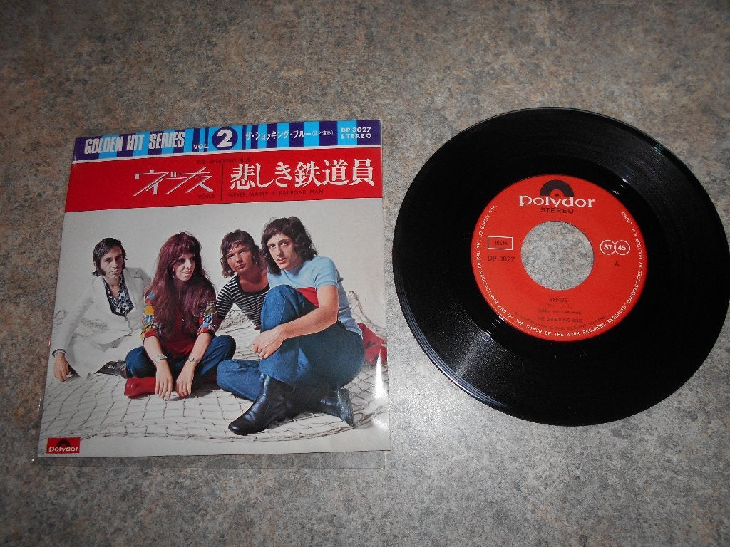 The Shocking Blue Single – Venus - Japan - 1973, Verzenden, 7 inch, Zo goed als nieuw, Poprock