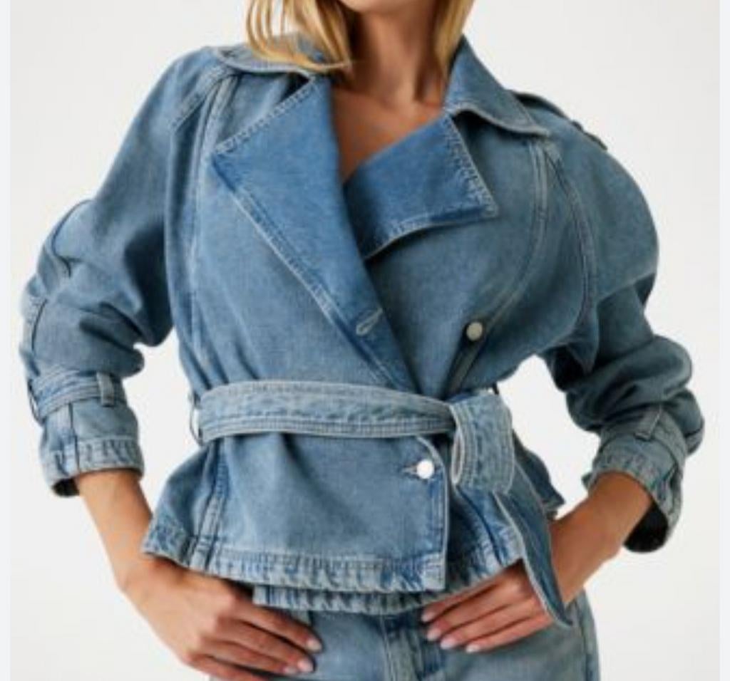 Guess spijkerjasje, maat M, Kleding | Dames, Maat 38/40 (M), Guess, Blauw, Nieuw