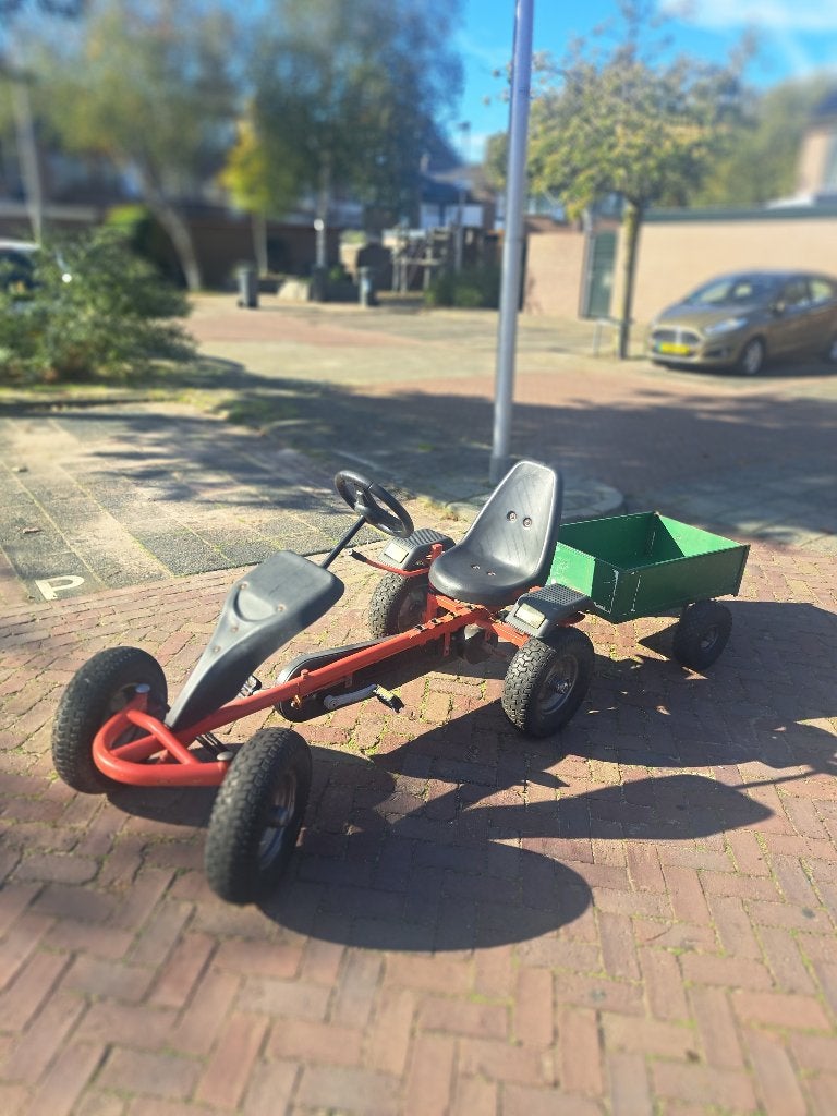grote skelter met aanhanger, Ophalen, Gebruikt, Overige merken, Met kar of aanhanger