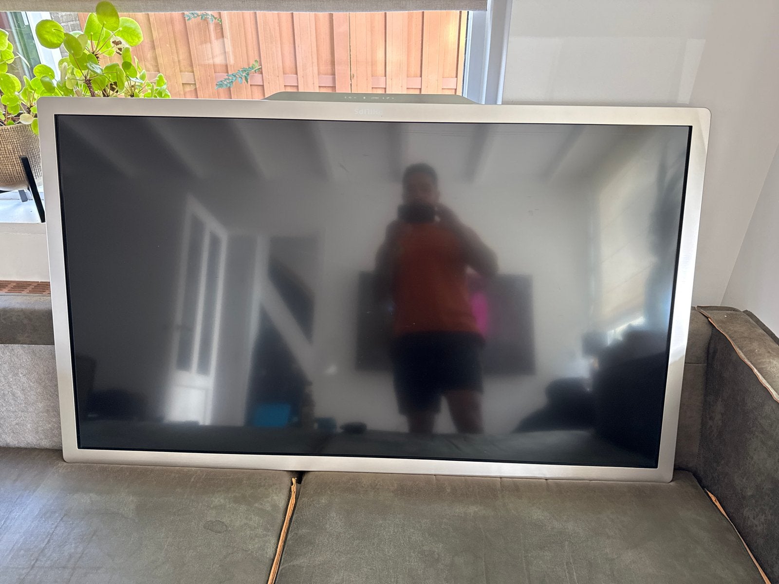 Philips TV 55 inch, Ophalen, Philips, Gebruikt, 50 Hz
