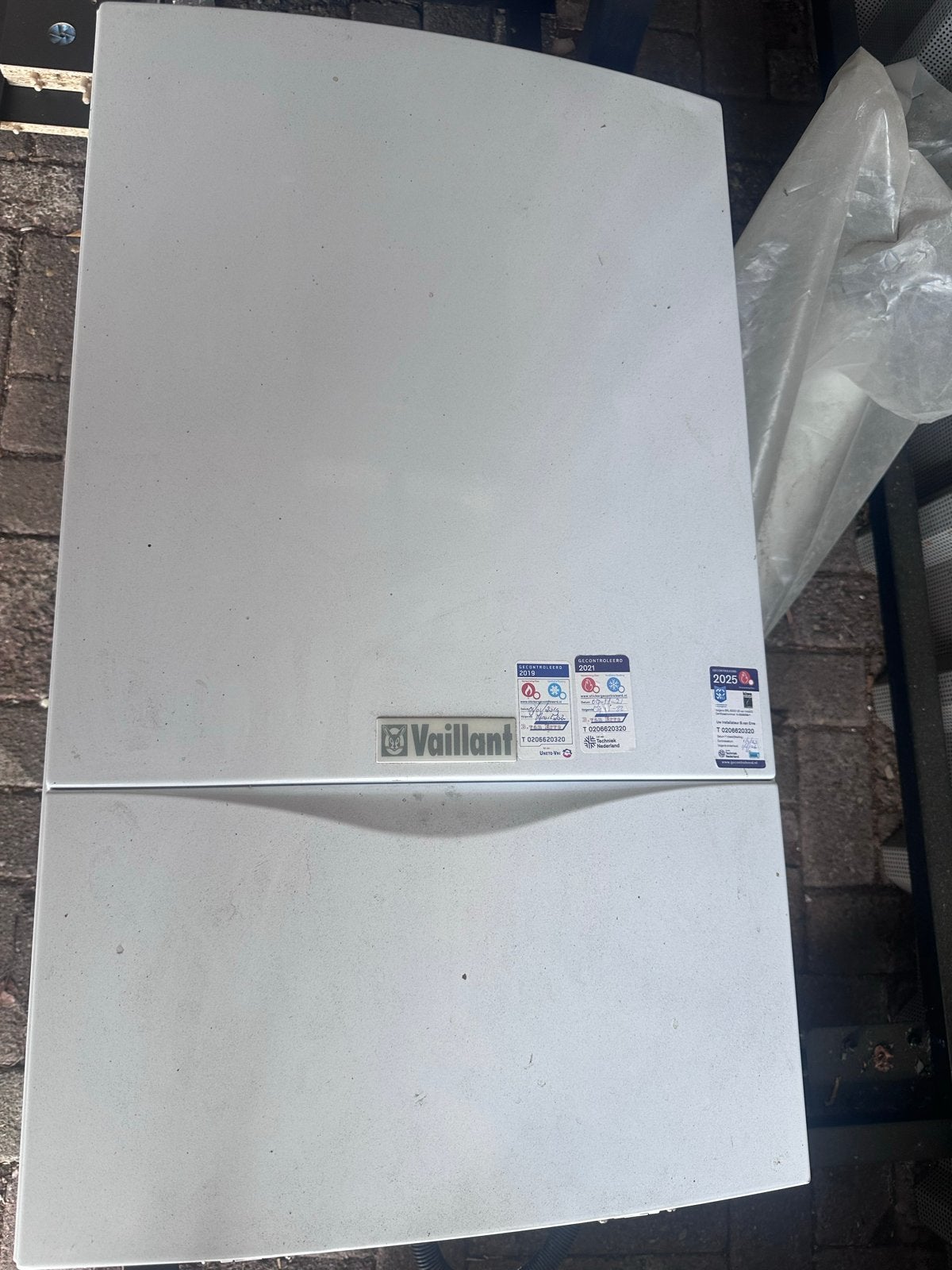 Vaillant CV-ketel met boiler, Doe-het-zelf en Verbouw, Ophalen, Gebruikt, Hoog rendement (Hr), Cv-ketel of Combi-ketel