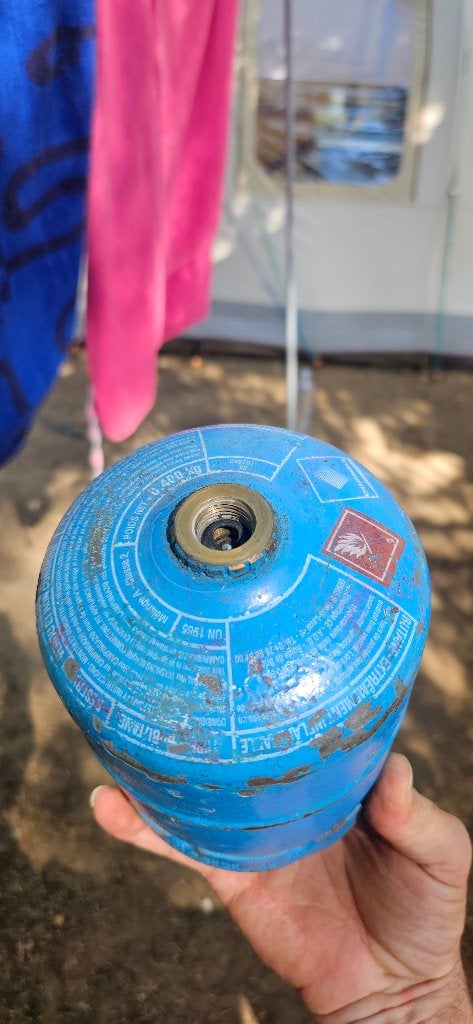 Campinggaz 901 gasfles leeg ruil fles lege fles camping gaz, Caravans en Kamperen, Kampeeraccessoires, Ophalen of Verzenden