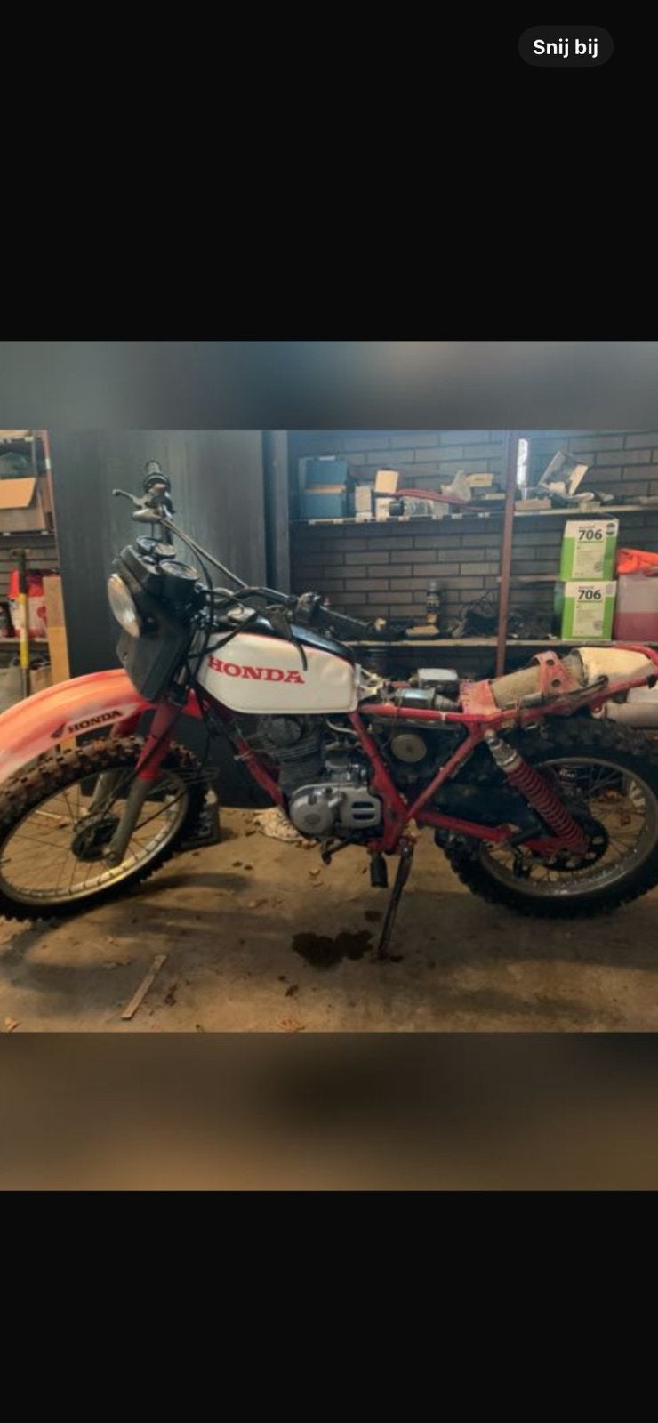 Honda xl185s xl 185, Ophalen, Gebruikt, Honda